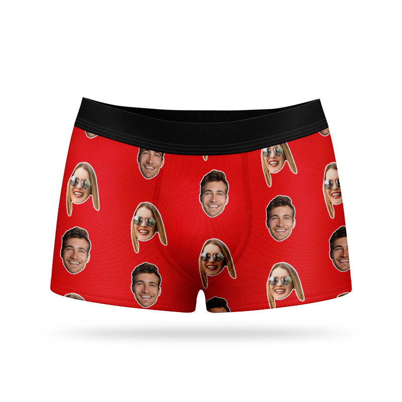 Couples Personalised Boxers