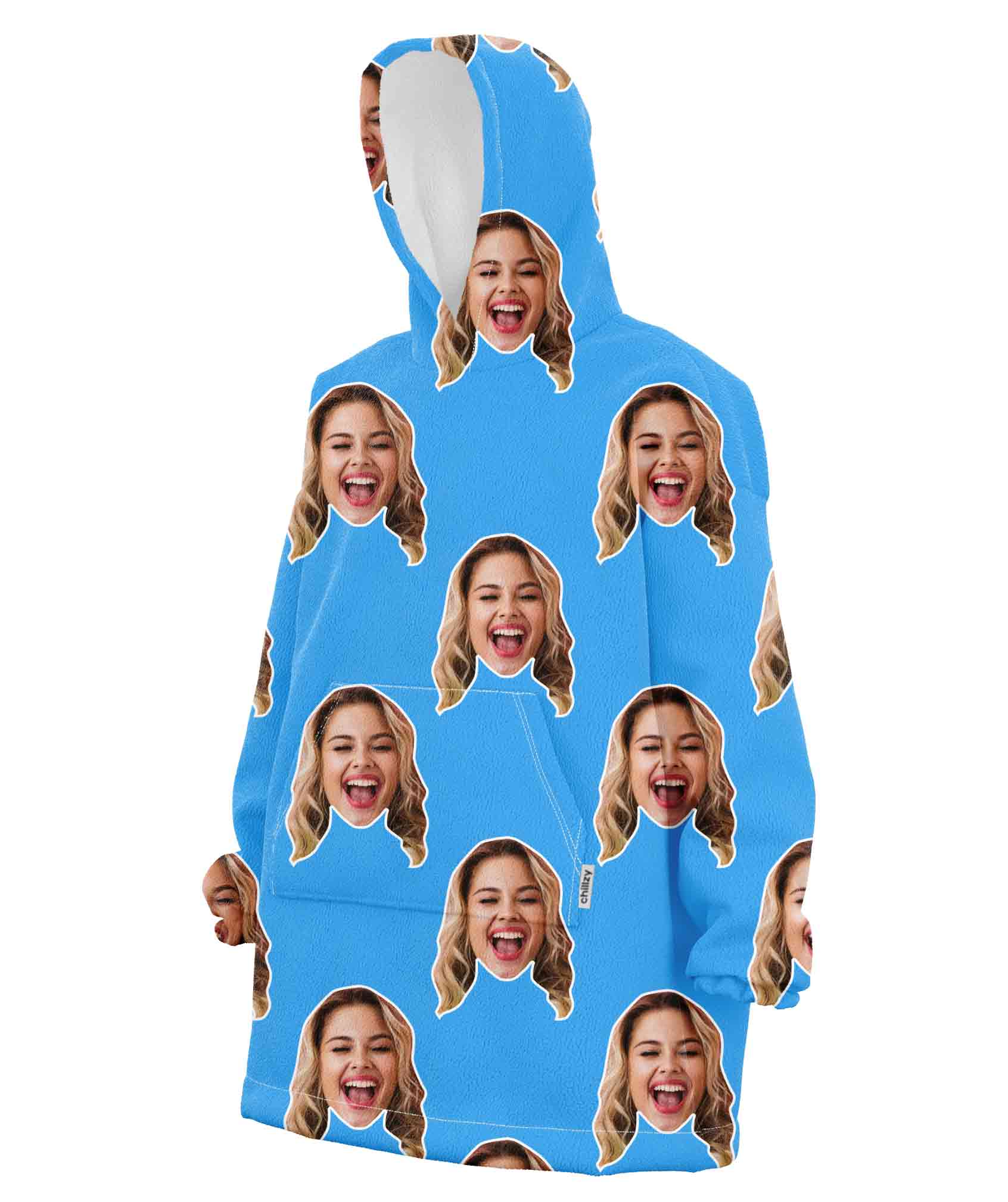 Your Face Hoodie Blanket