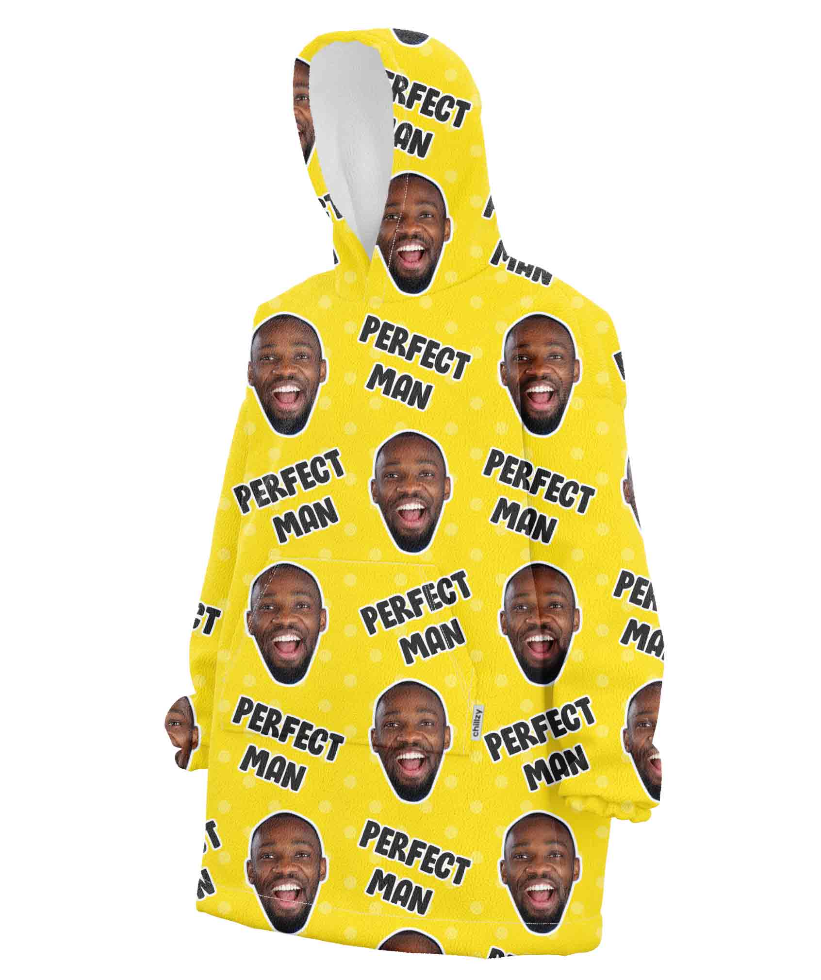 Perfect Man Custom Hoodie Blanket