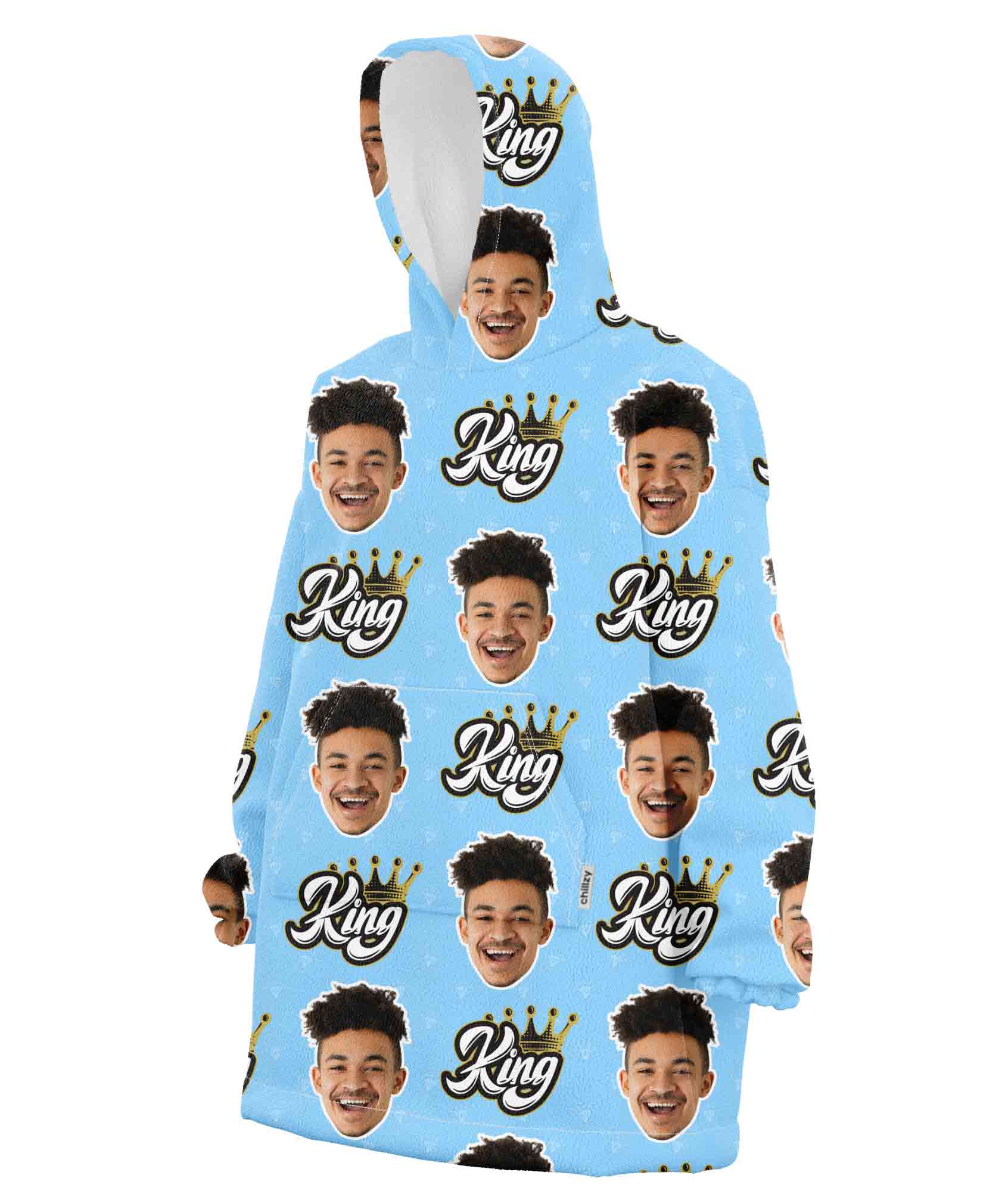 The King Chillzy Custom Blanket