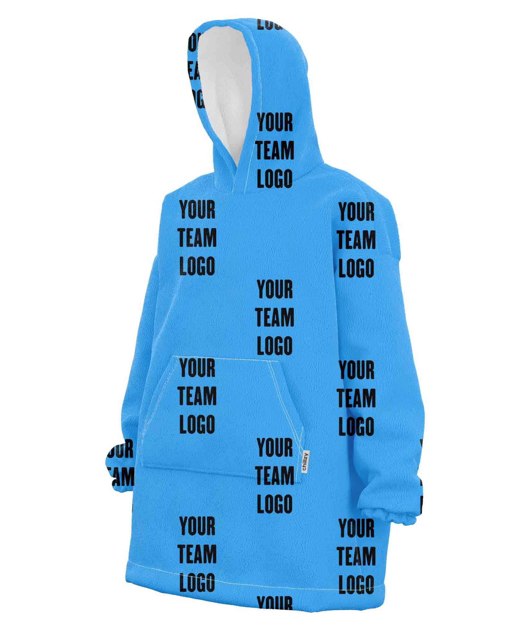 Your Team Custom Hoodie Blanket