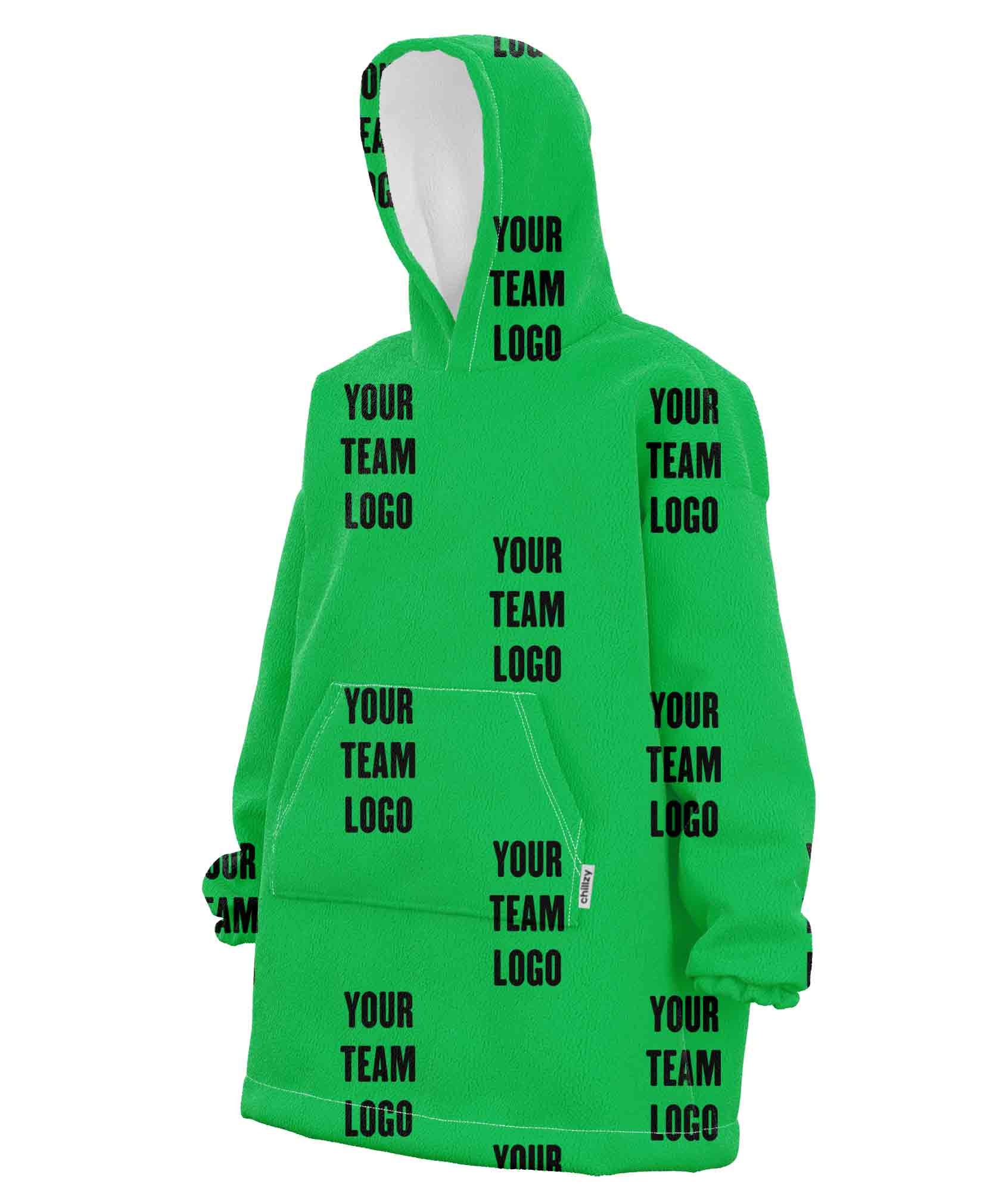 Your Team Custom Hoodie Blanket