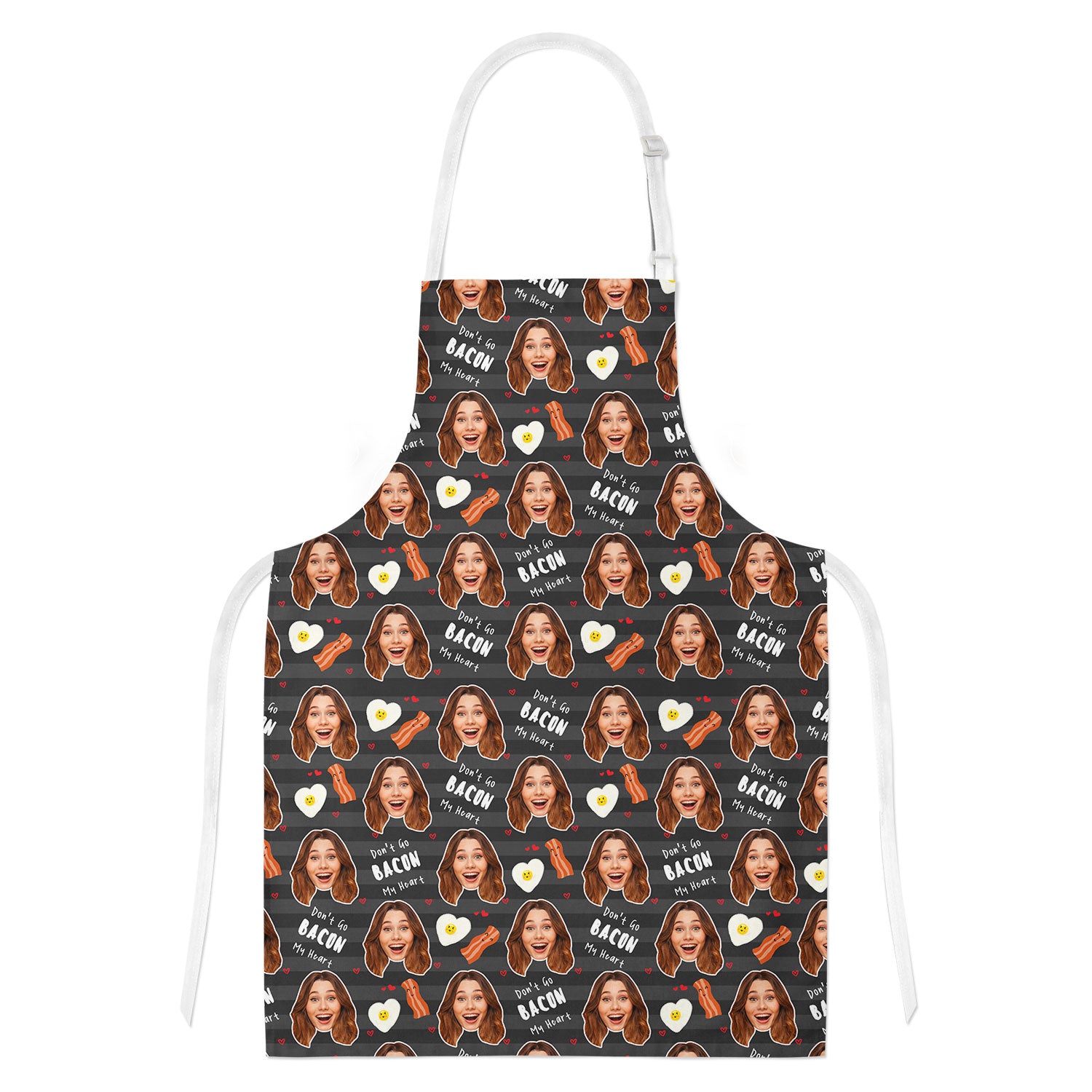 Bacon My Heart Personalised Apron