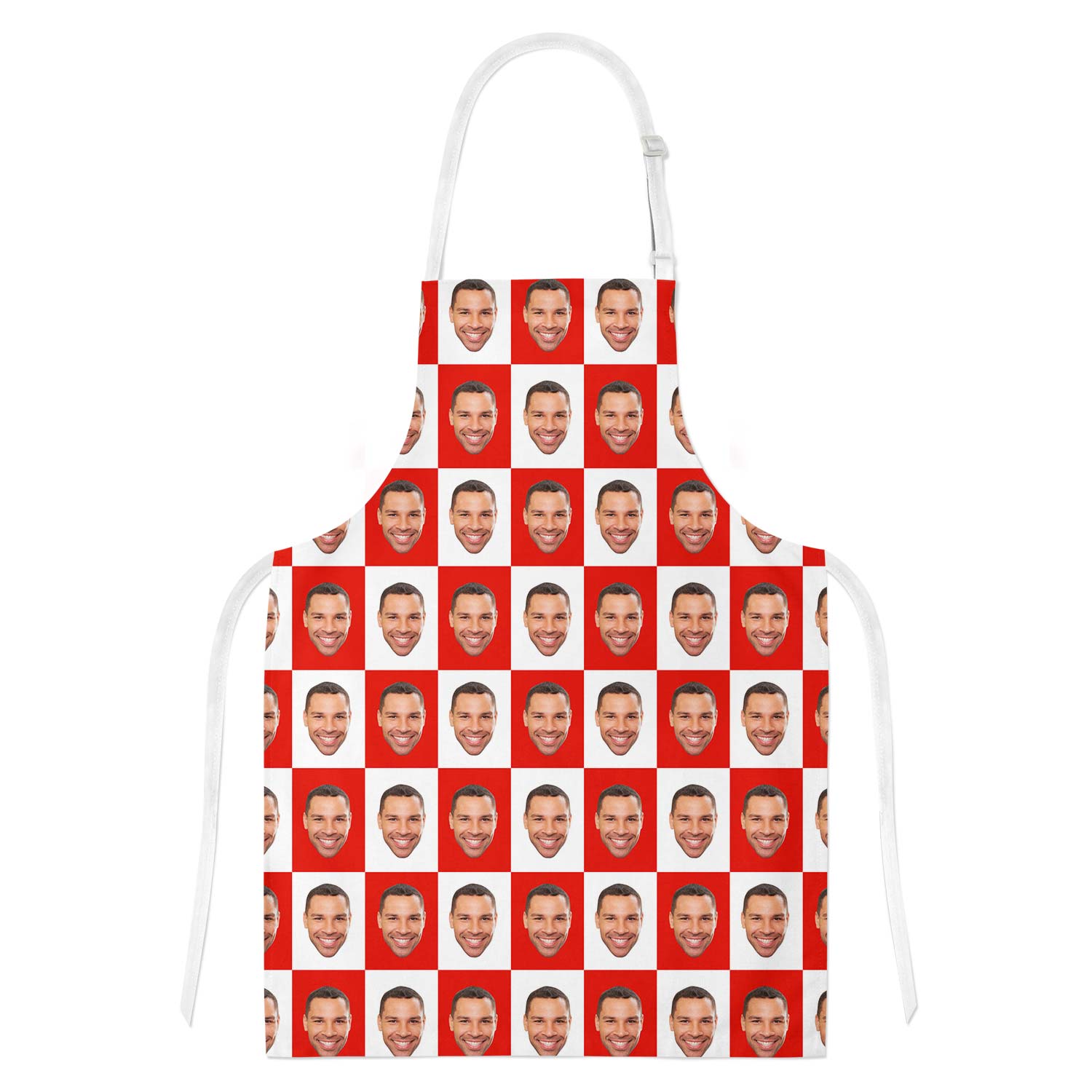 Chequered Personalised Apron