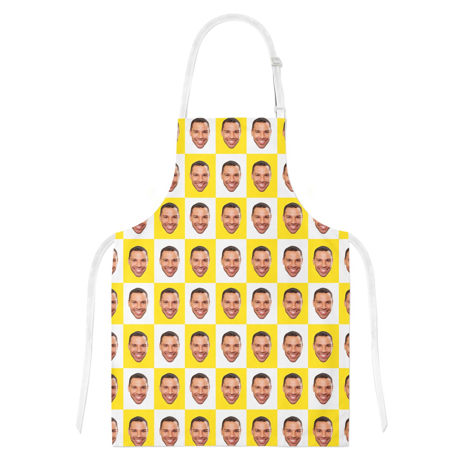 Chequered Personalised Apron