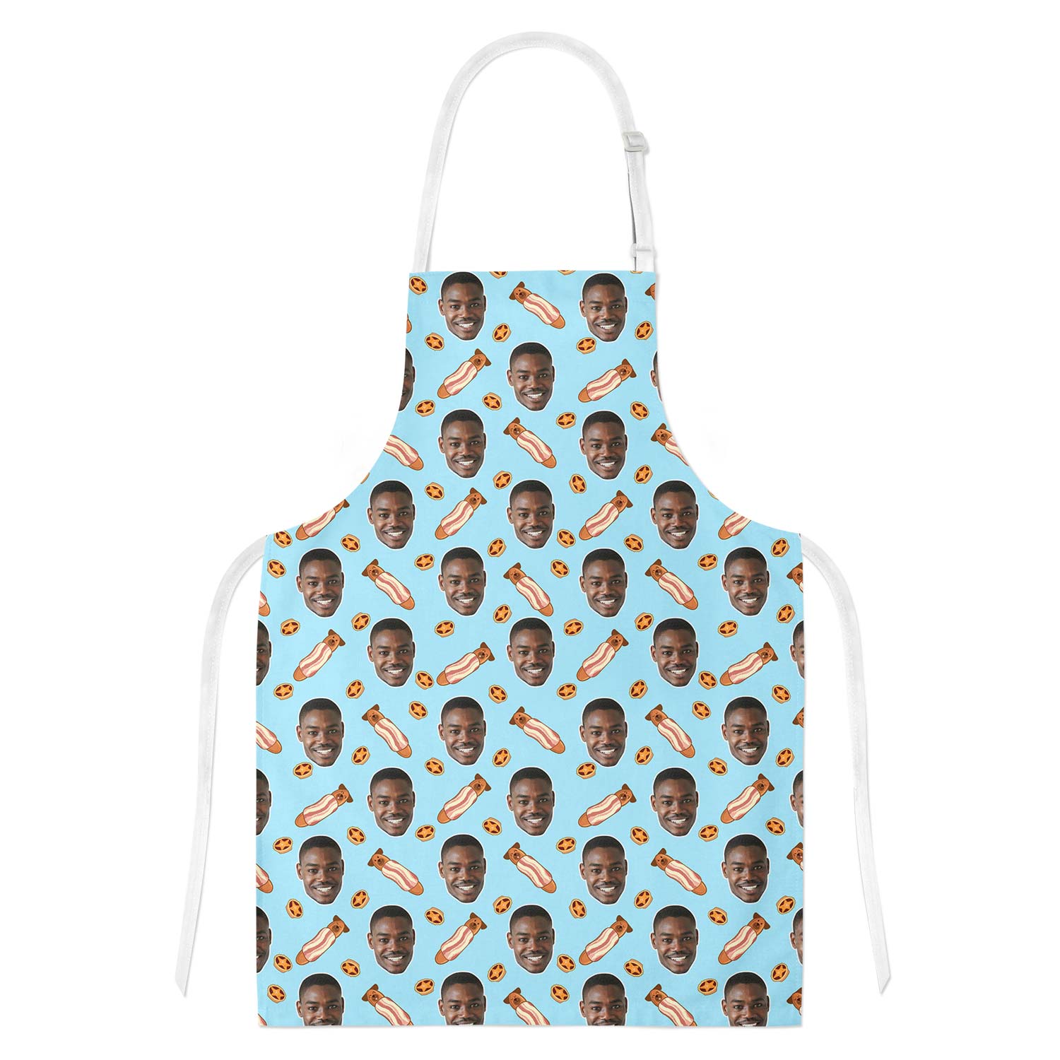 Pugs In Blankets Personalised Apron