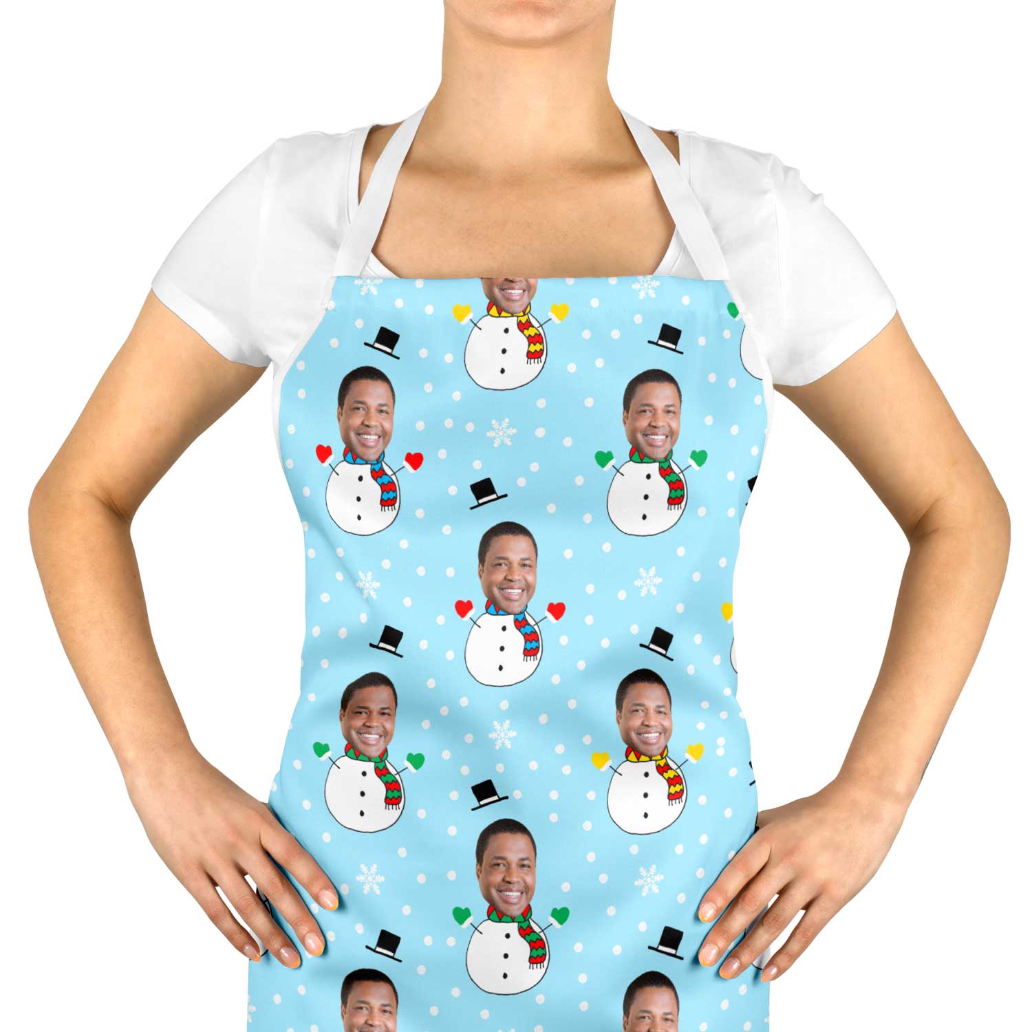 Snowman Me Personalised Apron