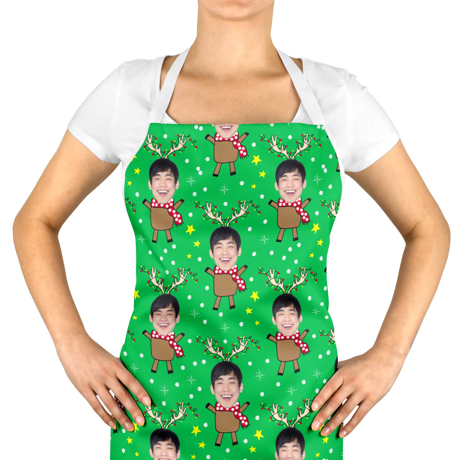 Reindeer Me Personalised Apron