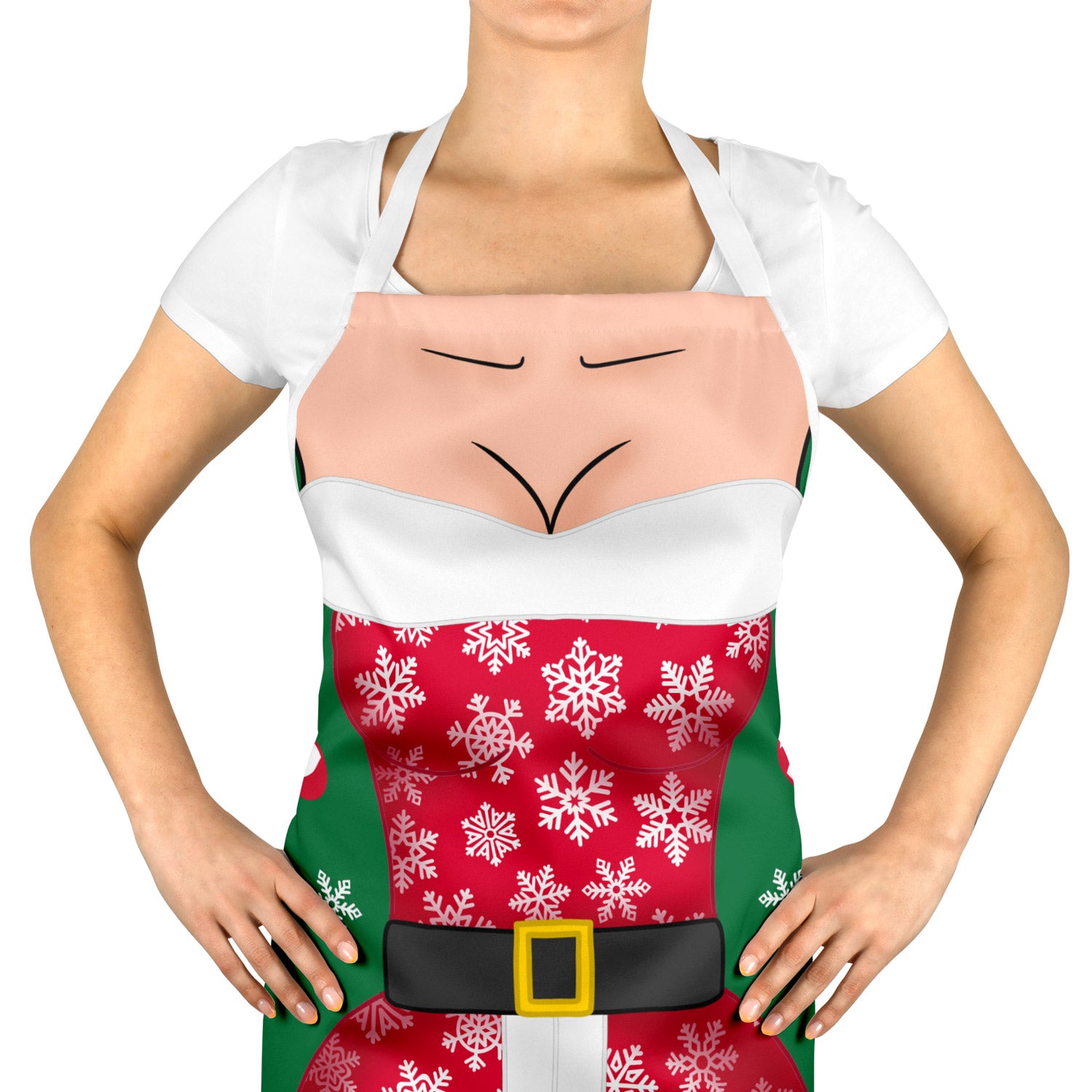 Sexy Mrs Claus Kitchen Apron