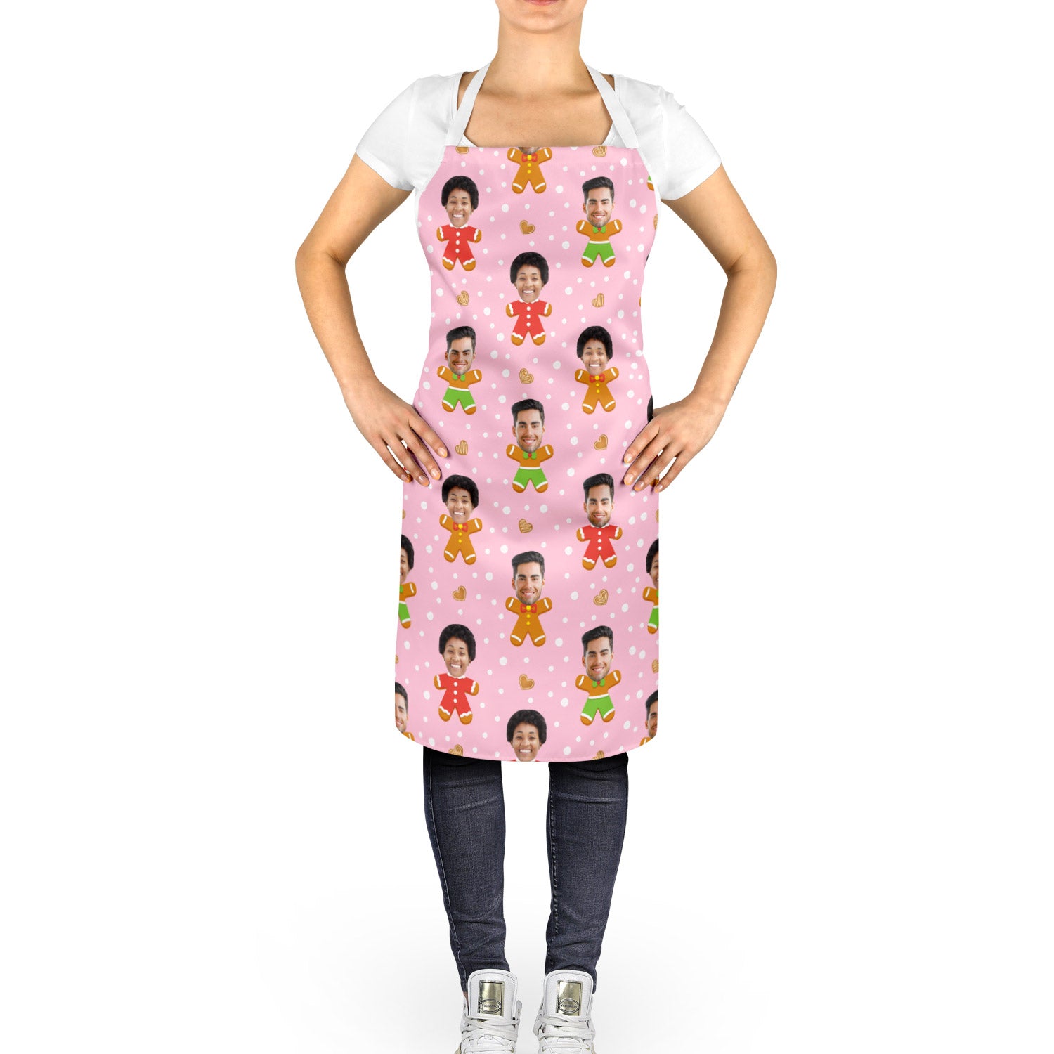 Gingerbread Me Personalised Apron
