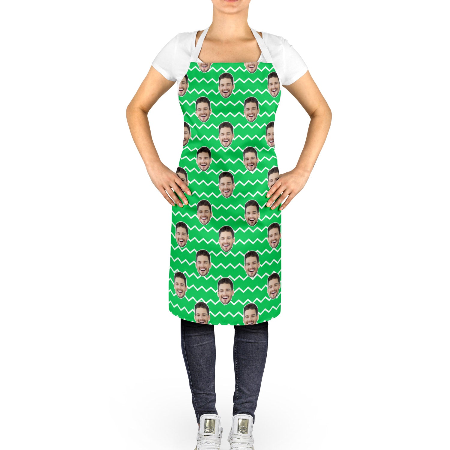 Zig Zag Personalised Apron