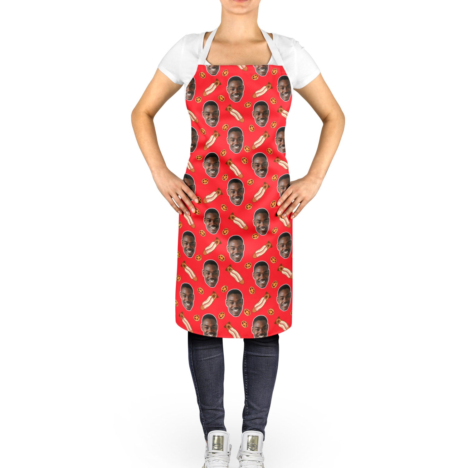 Pugs In Blankets Personalised Apron