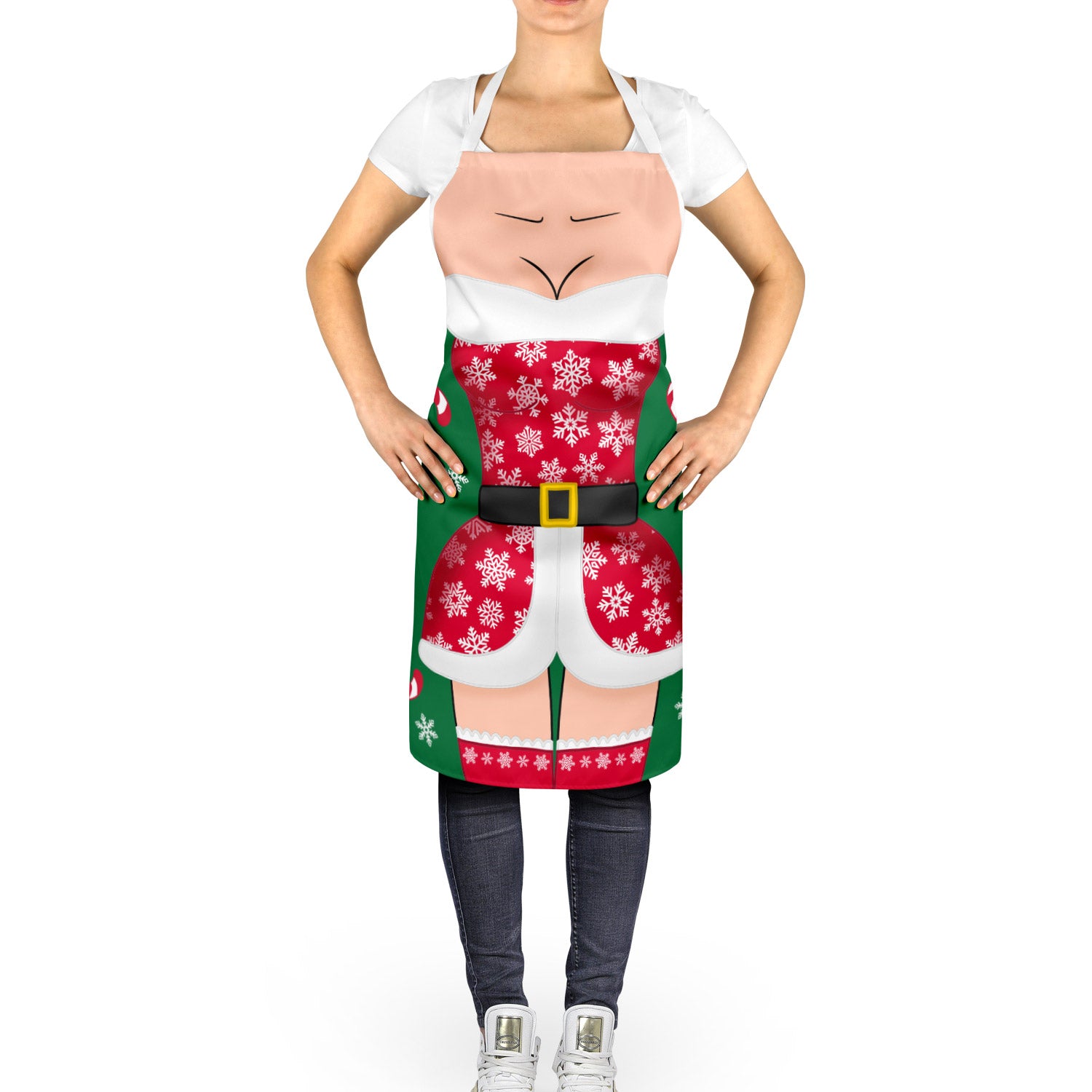 Sexy Mrs Claus Kitchen Apron