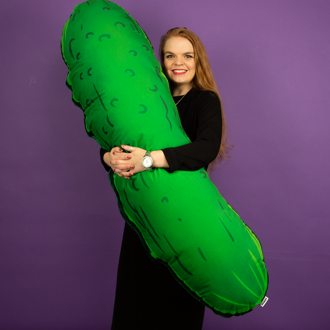 Giant Pickle Cushion
