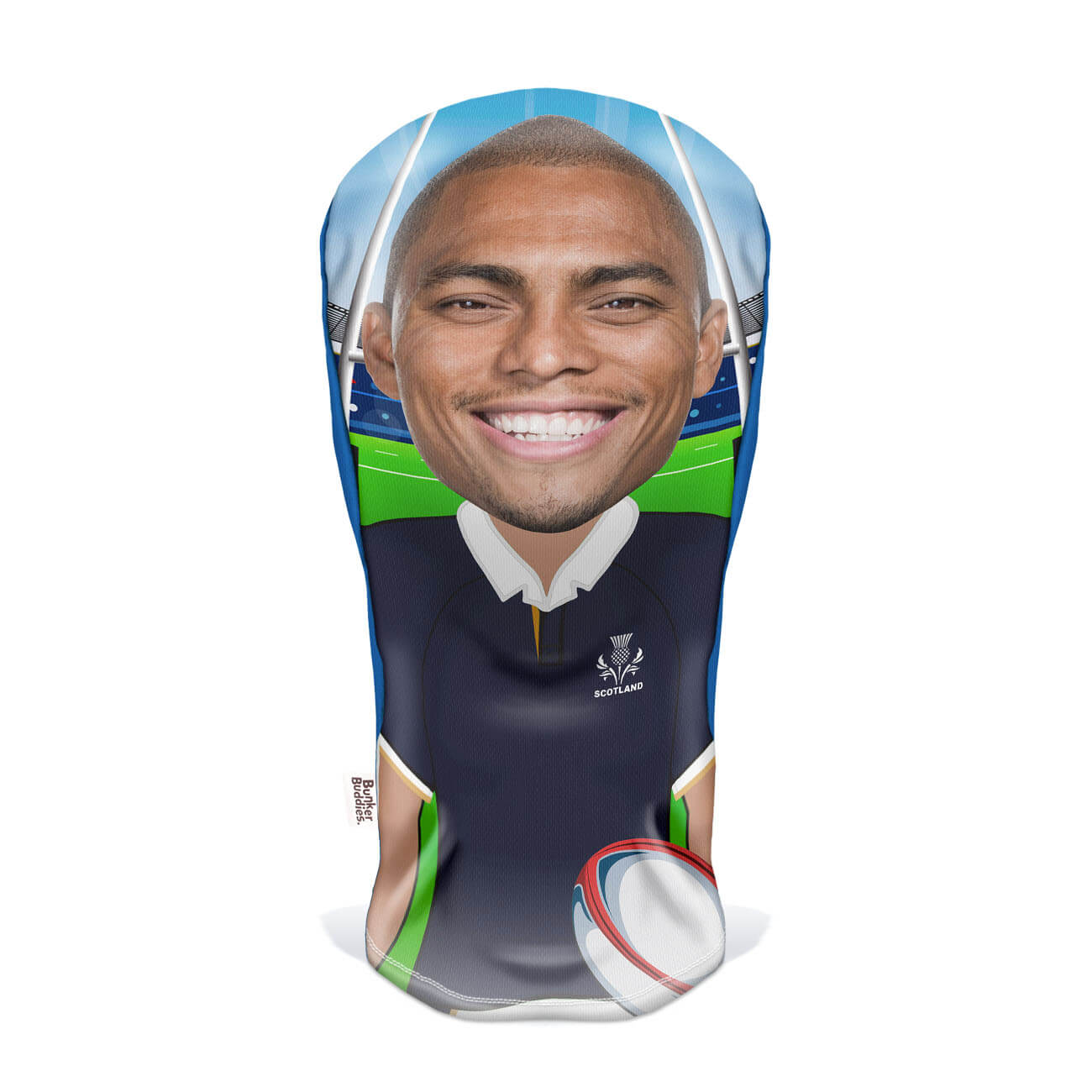 International Rugby Player Personalised Golf Head Cover