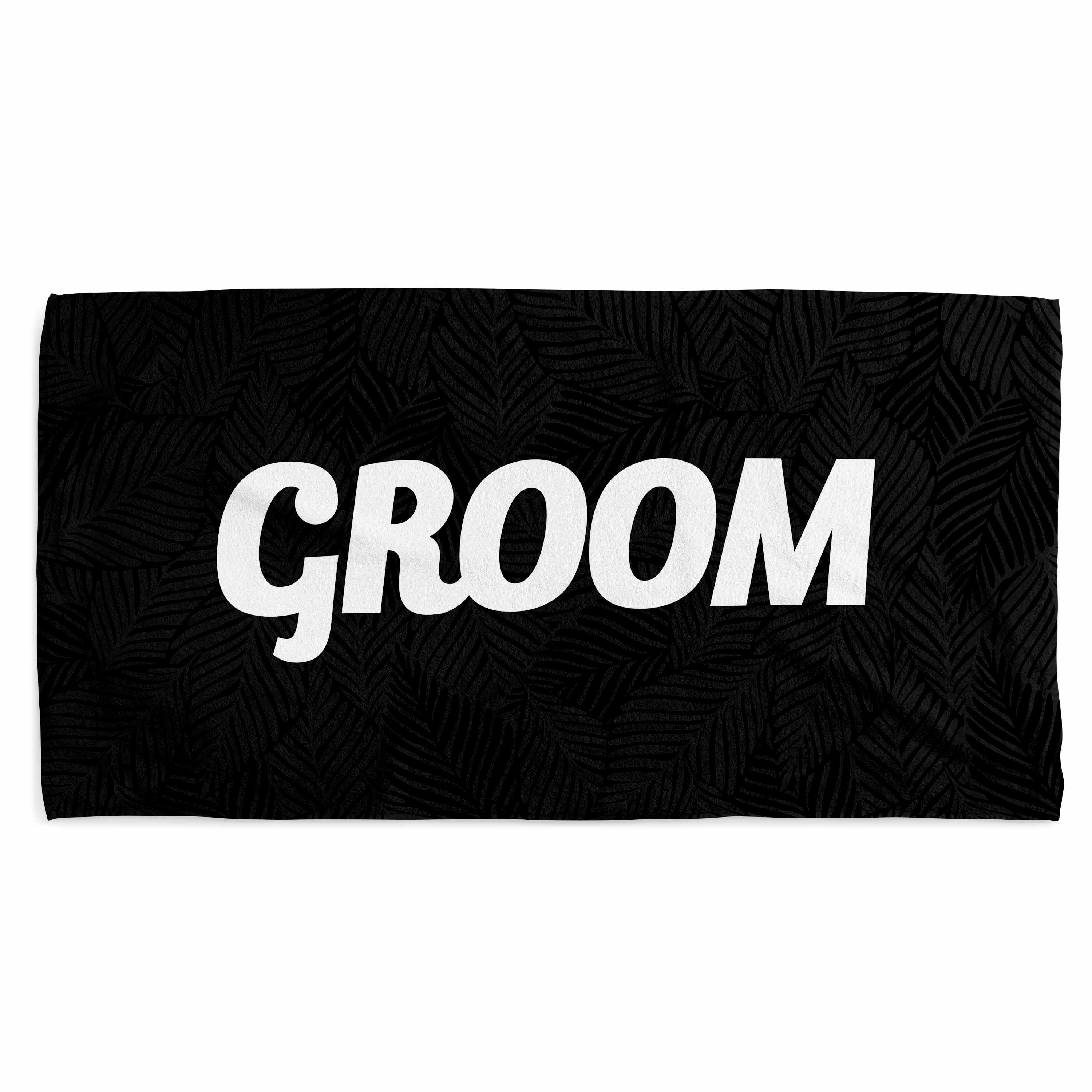 Groom Beach Towel
