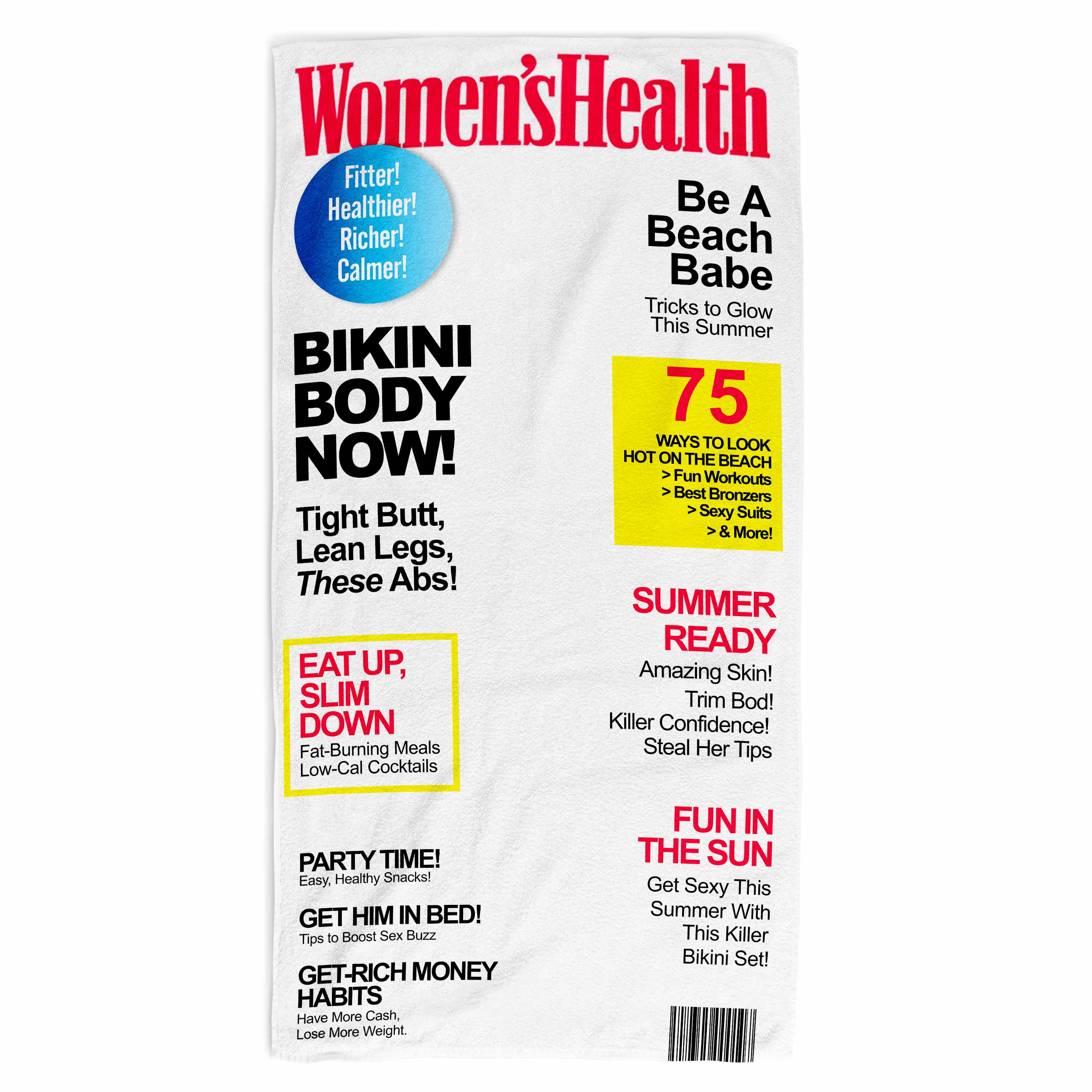 Magazine Beach Towel