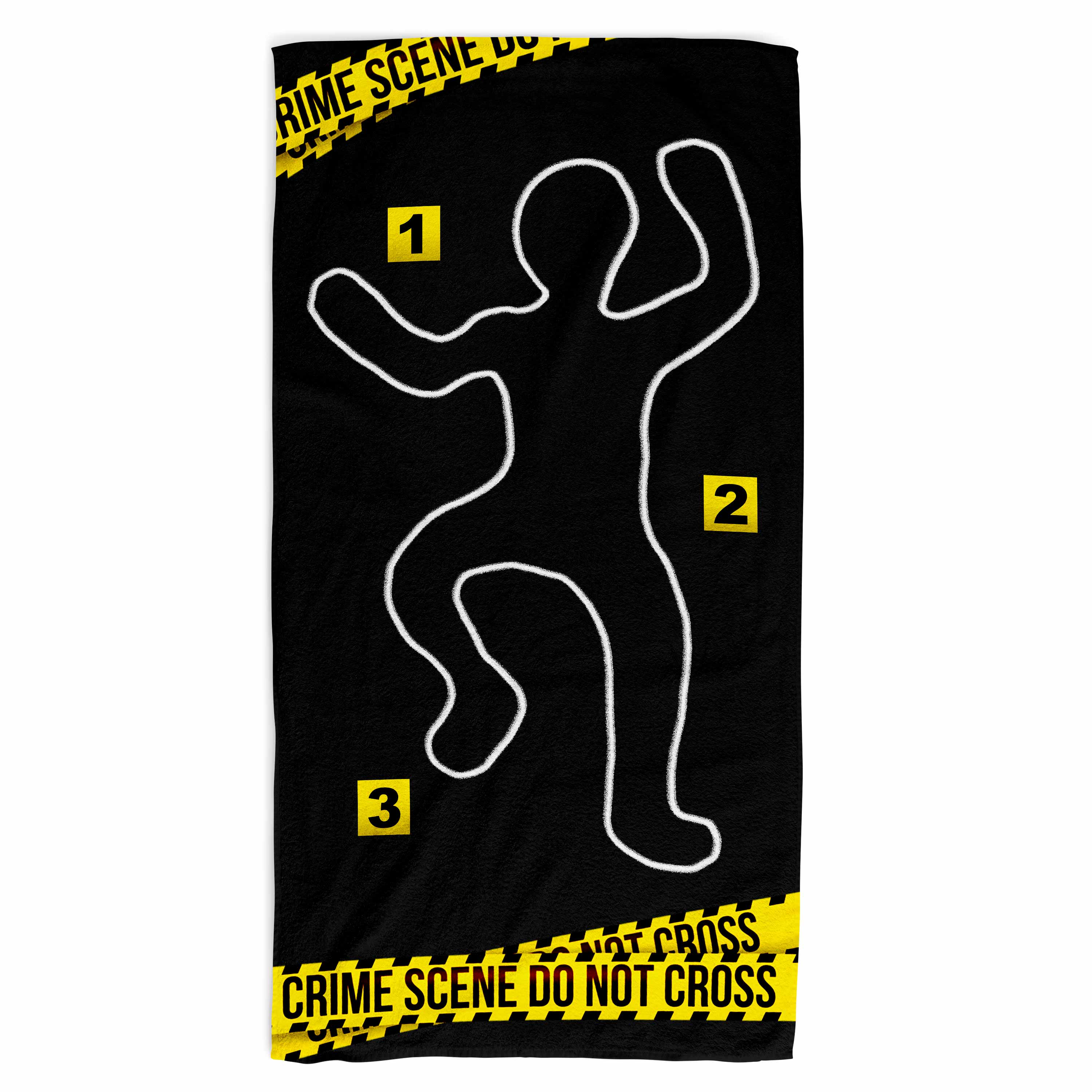 Crime Scene Beach Towel