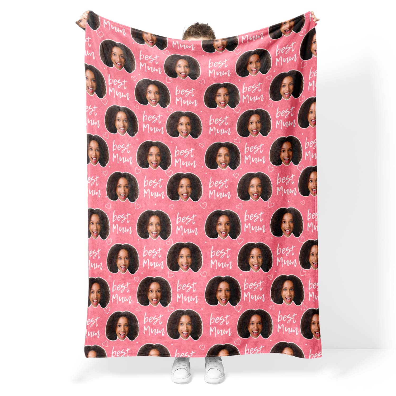 Best Mum Personalised Blanket