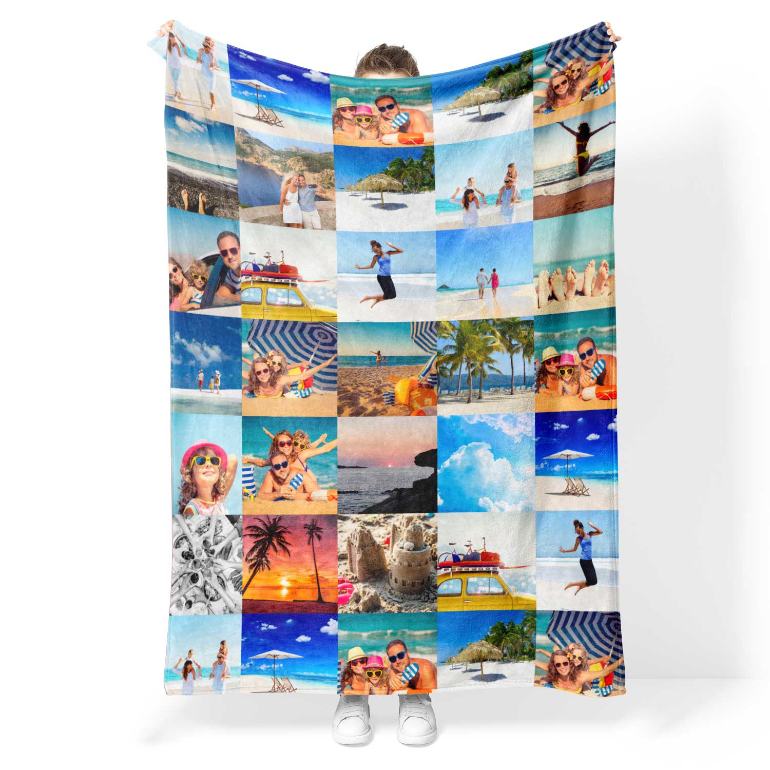 Photo Collage Personalised Blanket