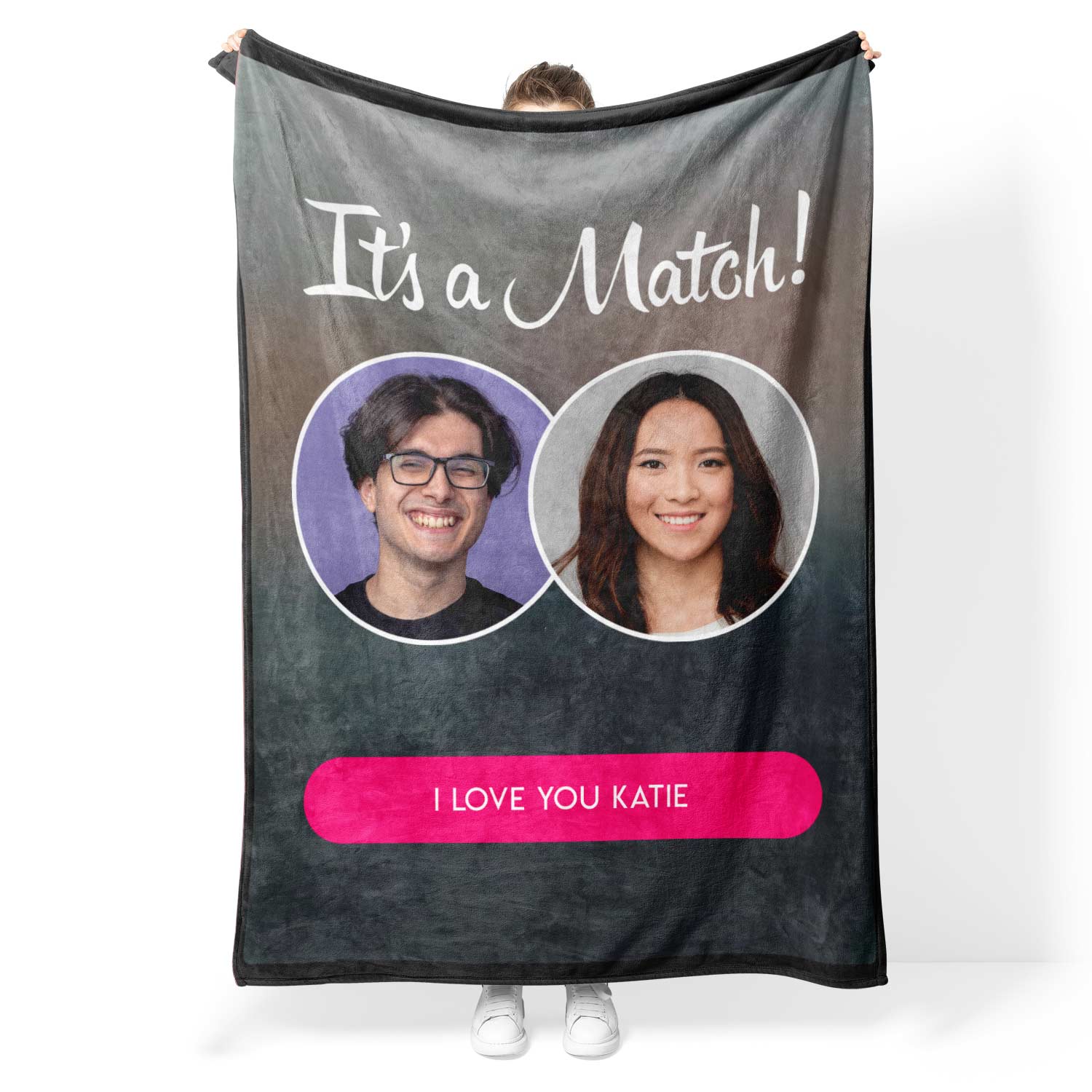 Tinder Personalised Blanket