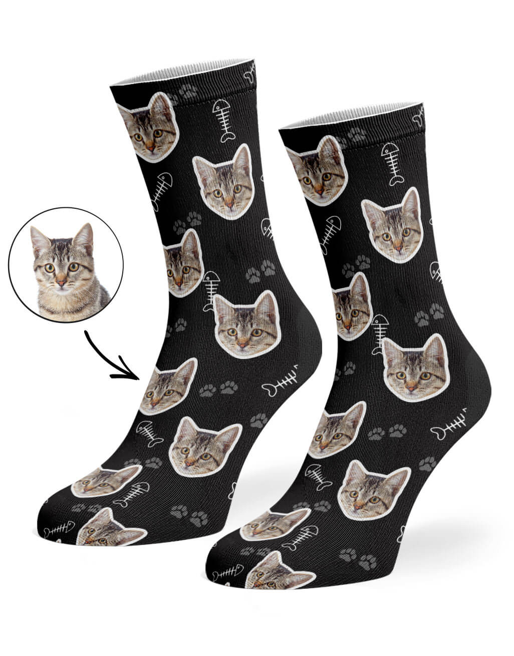 Black Your Cat On Socks
