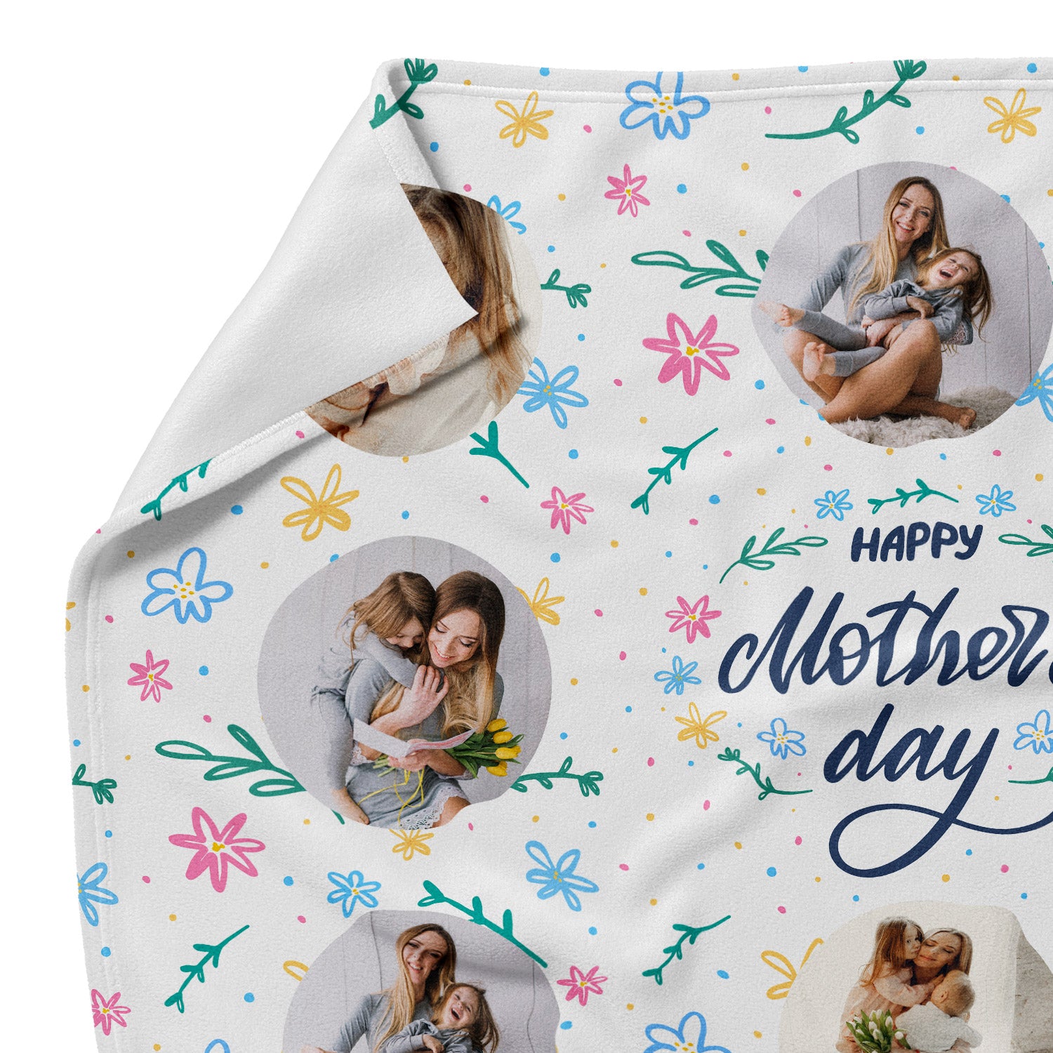 Happy Mother's Day Personalised Blanket