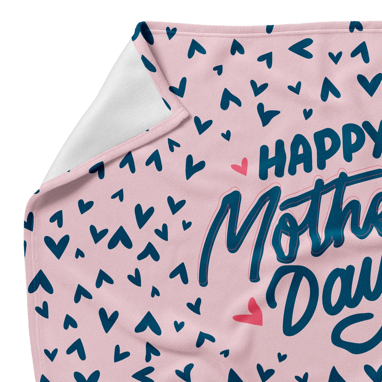 happy mother's day personalised blanket