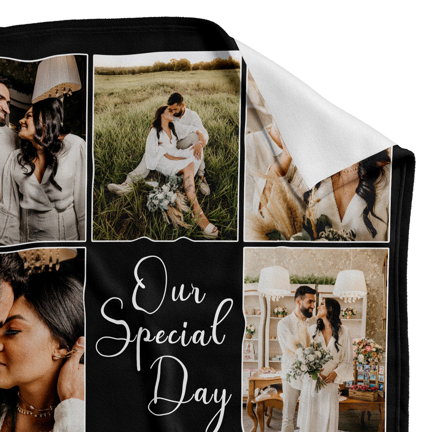 Our Special Day *Date* Personalised Blanket