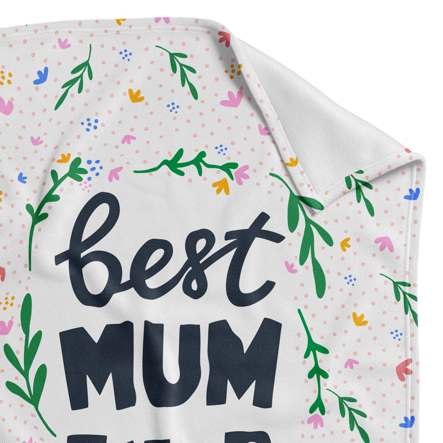 Best Mum Ever Fleece Blanket