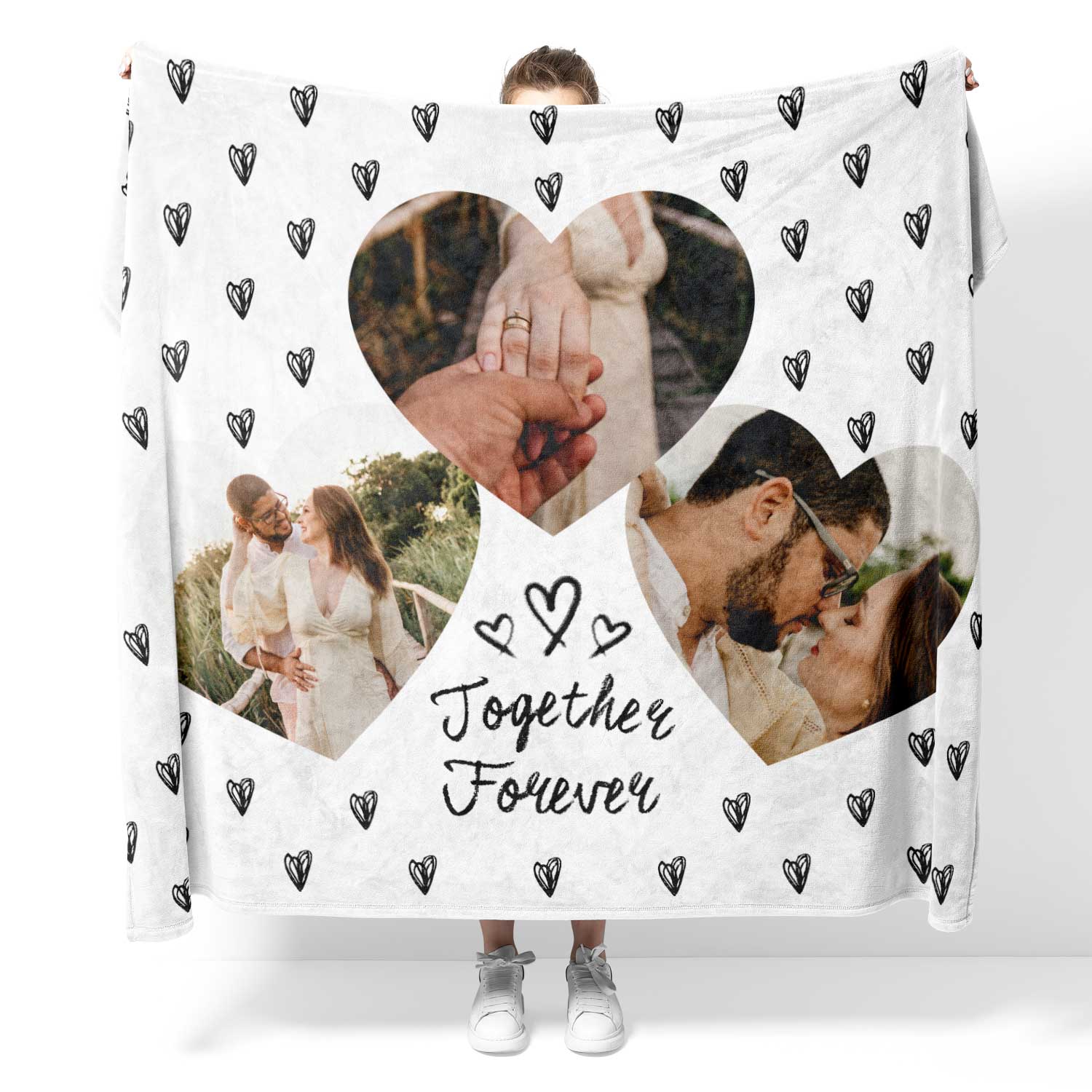 Together Forever Personalised Blanket