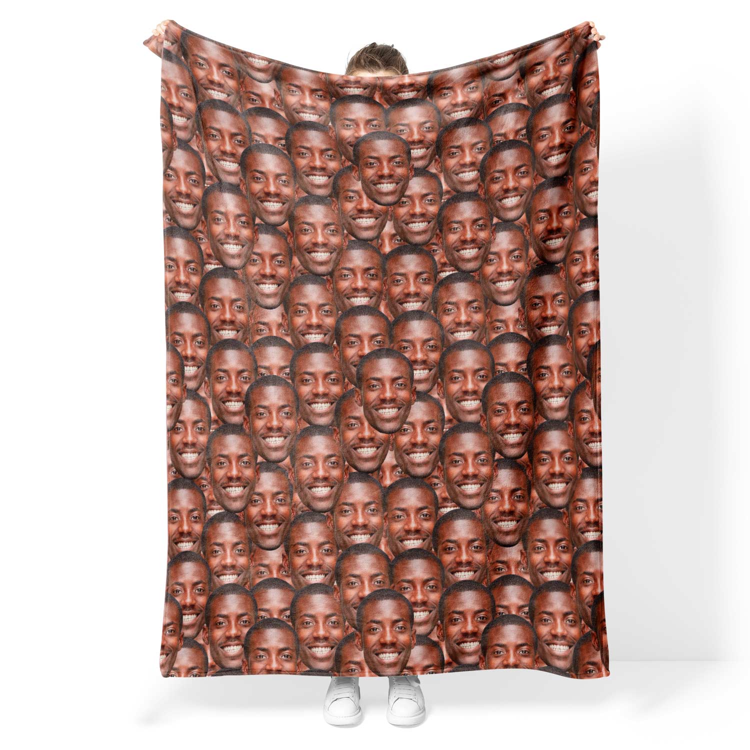 Face Mash Personalised Blanket