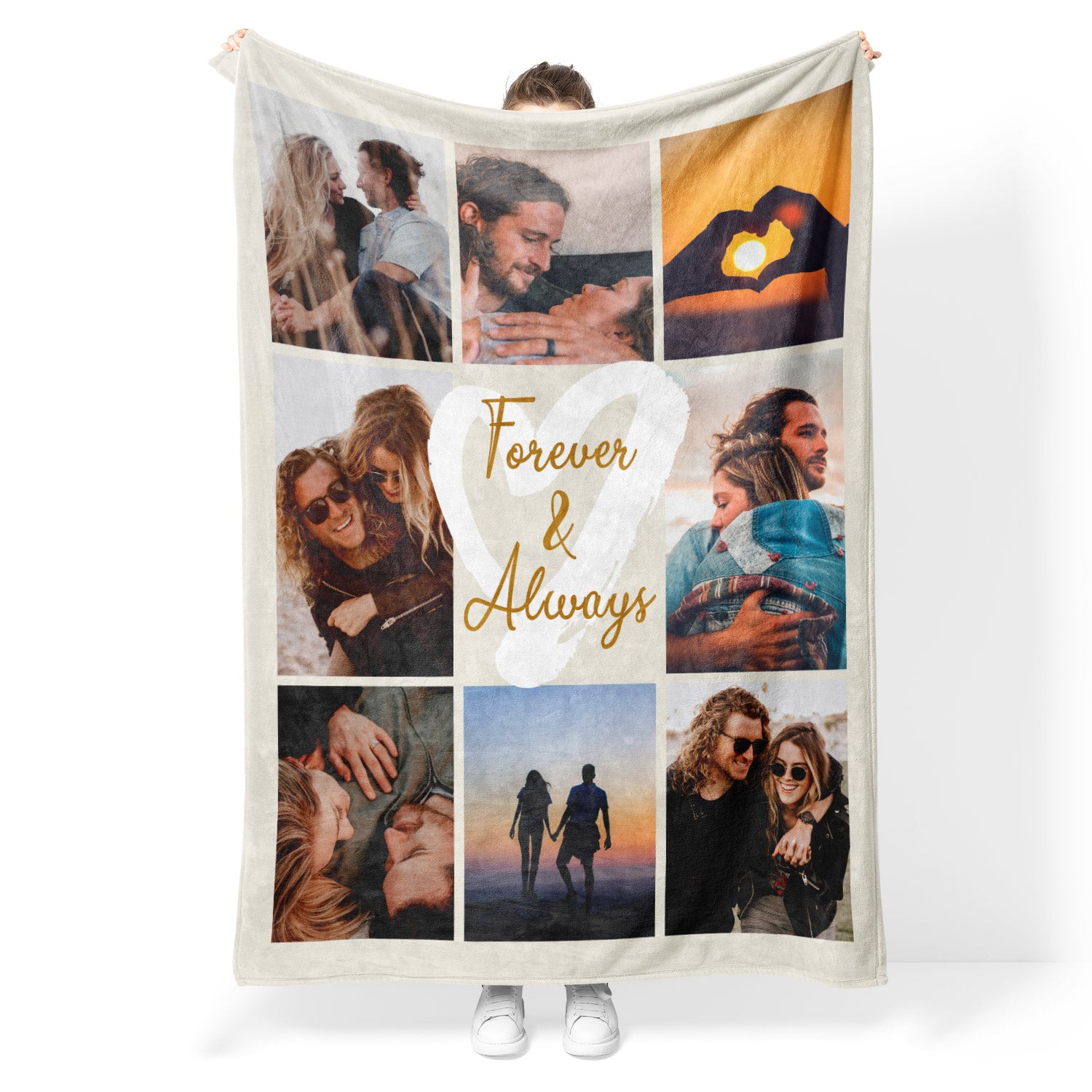 Forever & Always Personalised Blanket