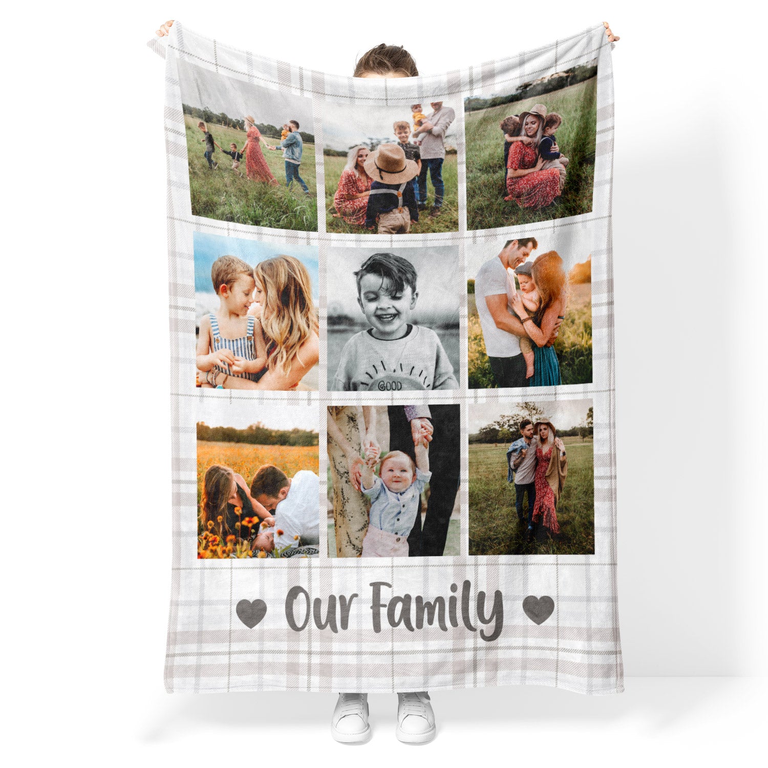 Your Family Personalised Blanket