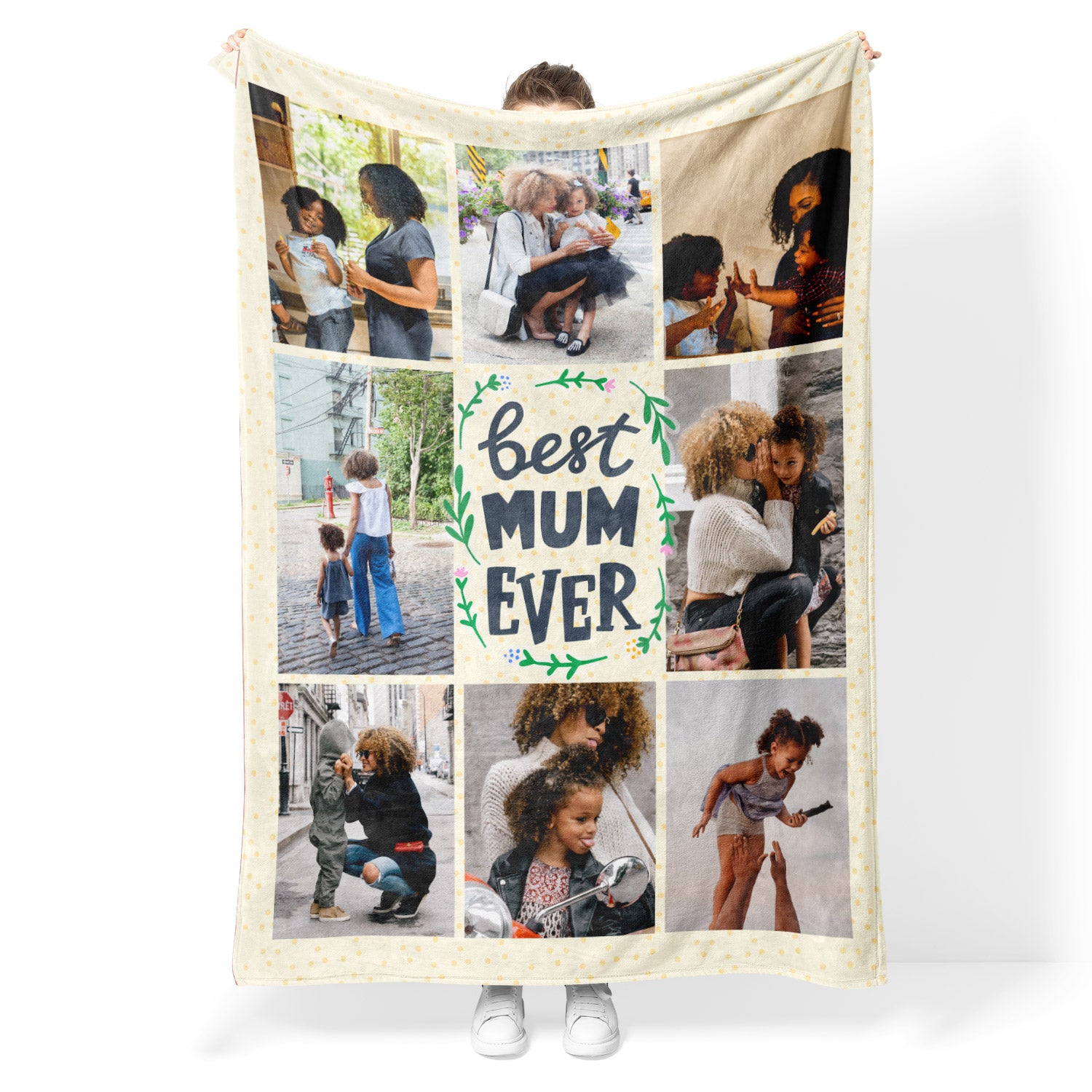 Best Mum Ever Personalised Blanket