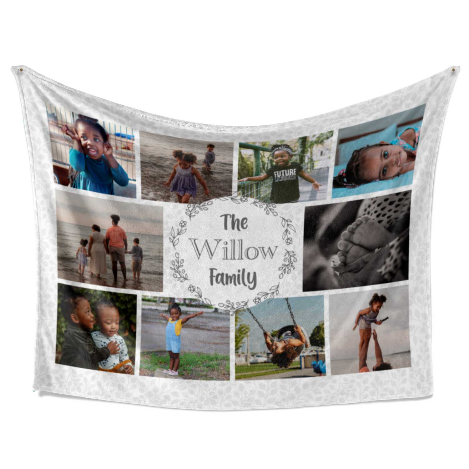 The *Surname* Family Personalised Blanket