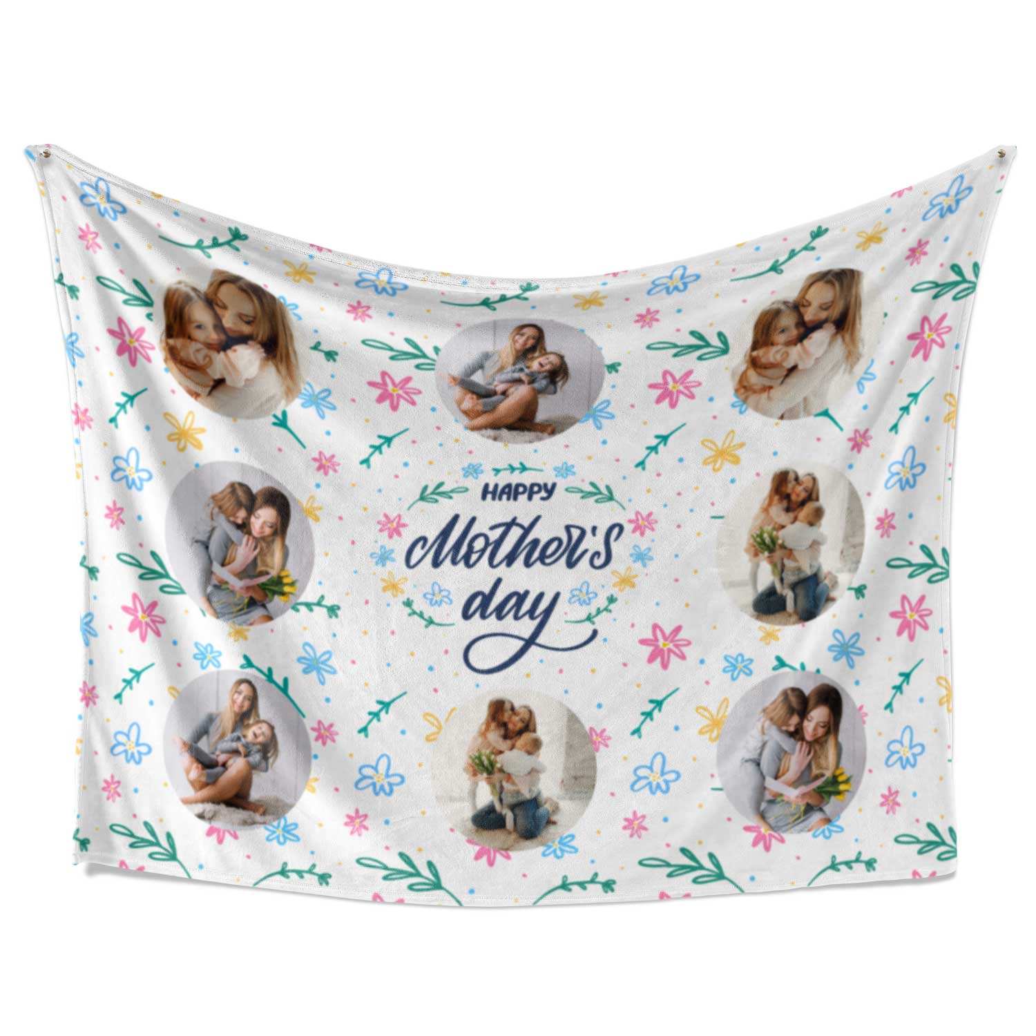 Happy Mother's Day Personalised Blanket