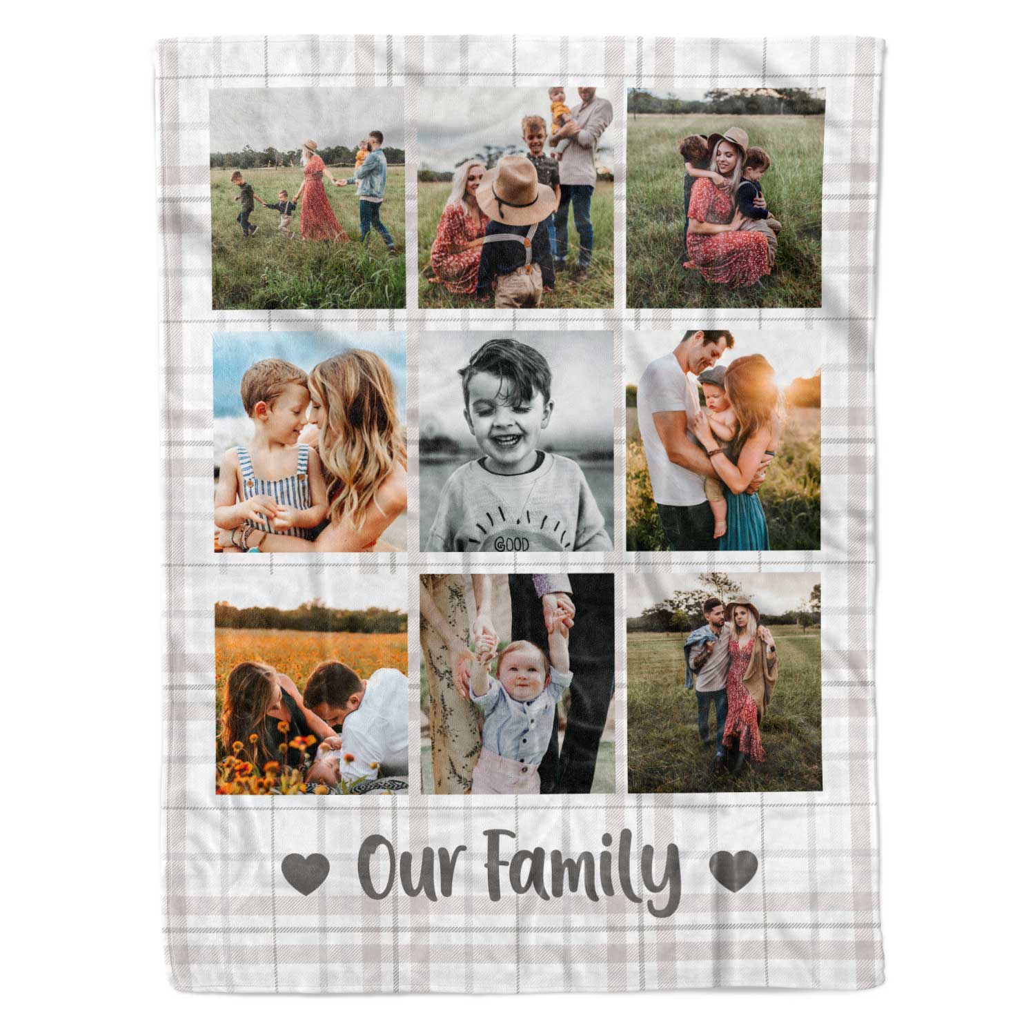 Our Family Personalised Blanket