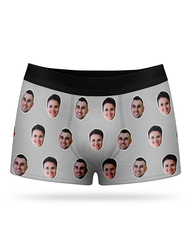Couples Boxer Shorts With Photos On