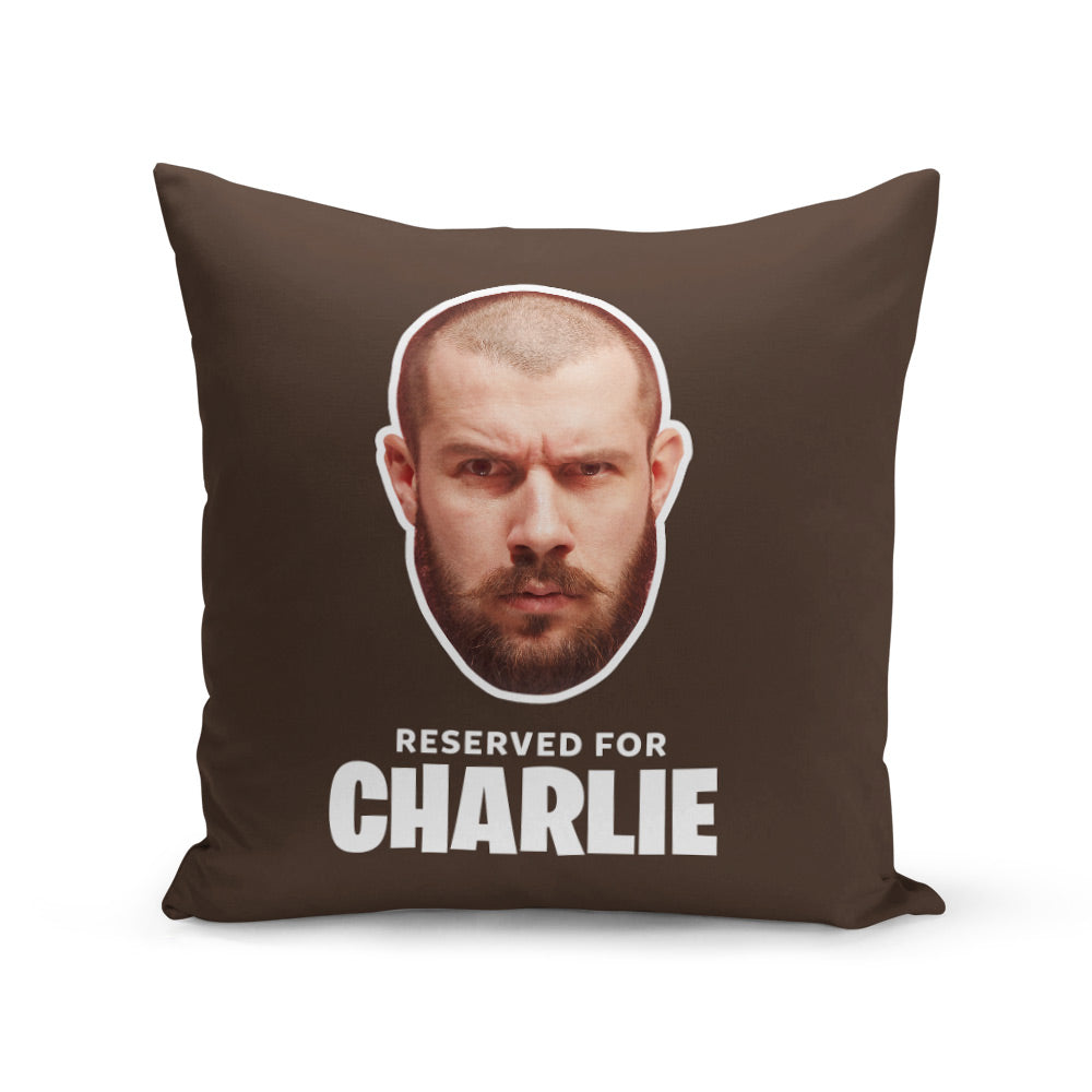 Personalised Reserved Cushion