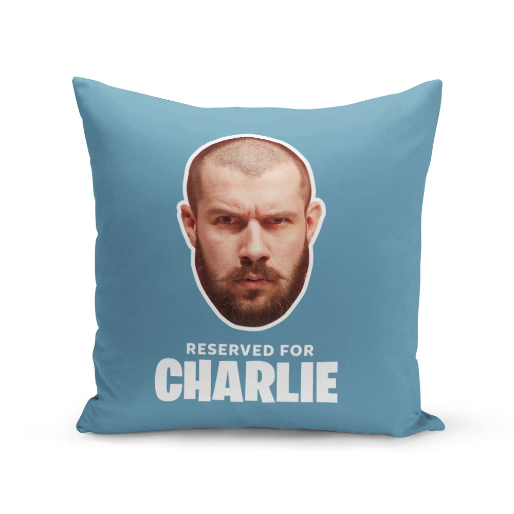 Personalised Reserved Cushion