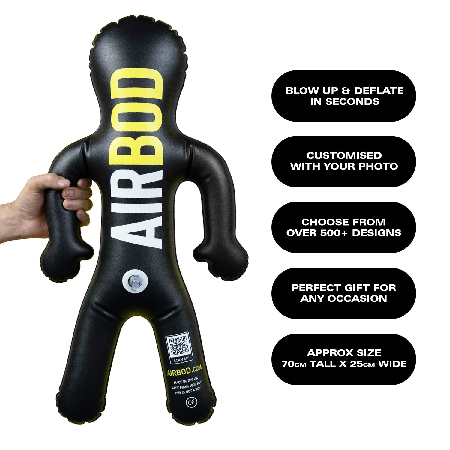 personalised inflatable doll