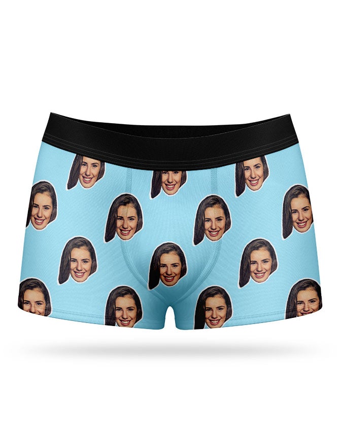 Baby Blue Face Boxers