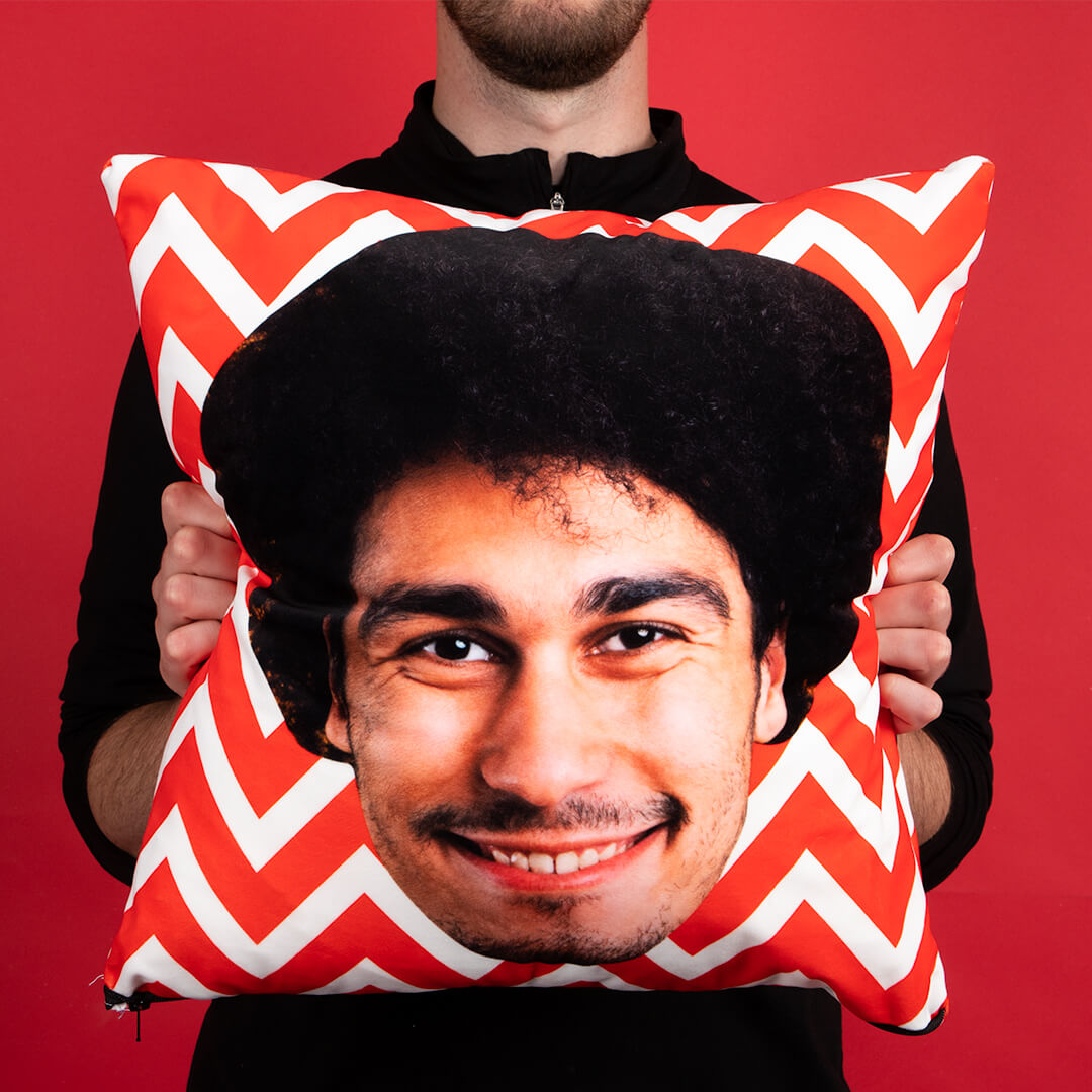 Face Zig Zag Cushion