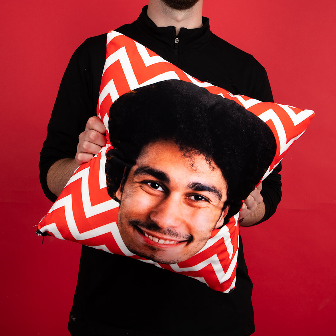 Face Zig Zag Cushion