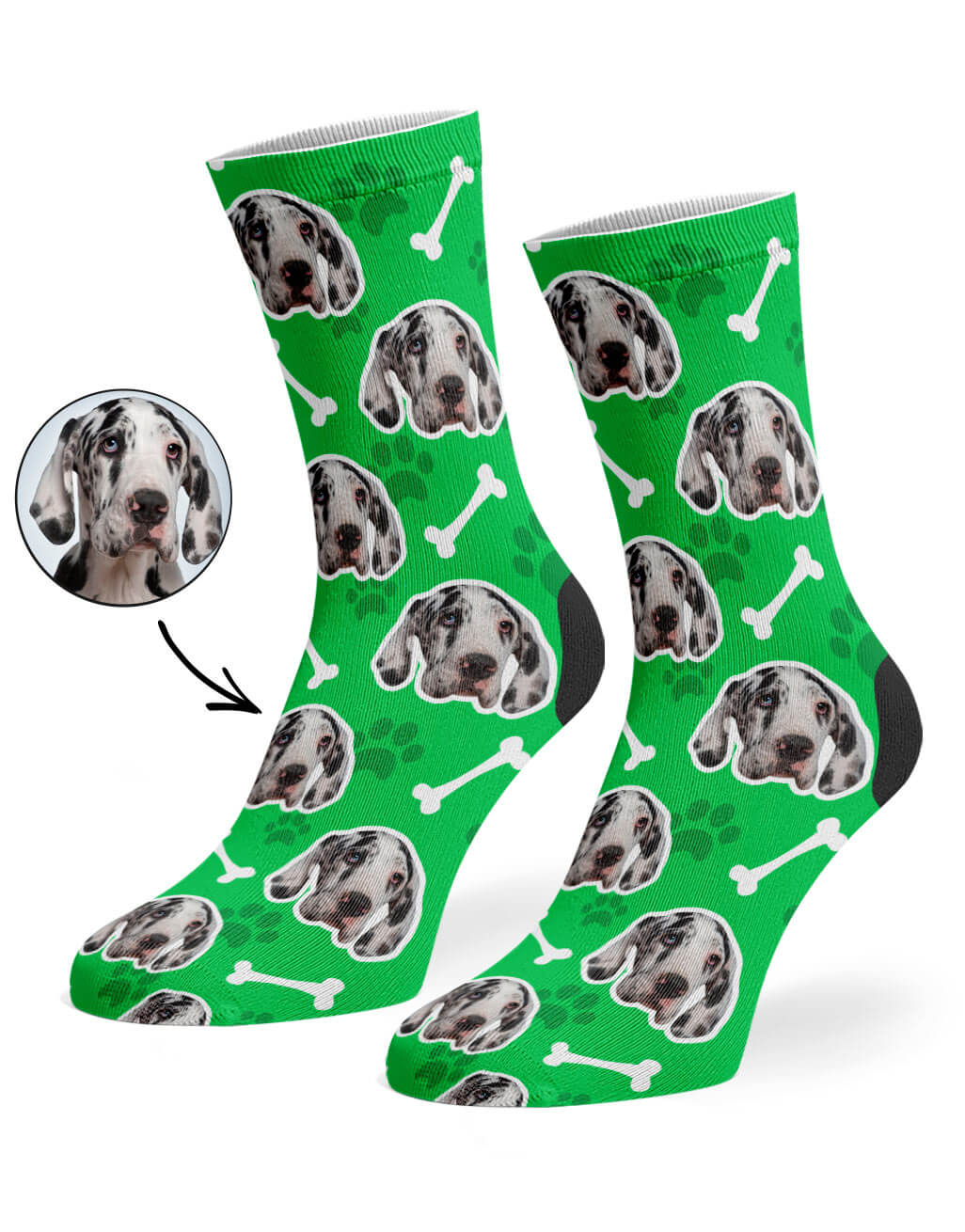 Green Your Dog On Socks