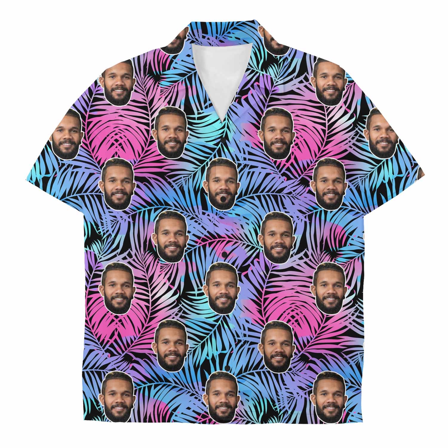 Neon Tropical Custom Hawaiian Shirt