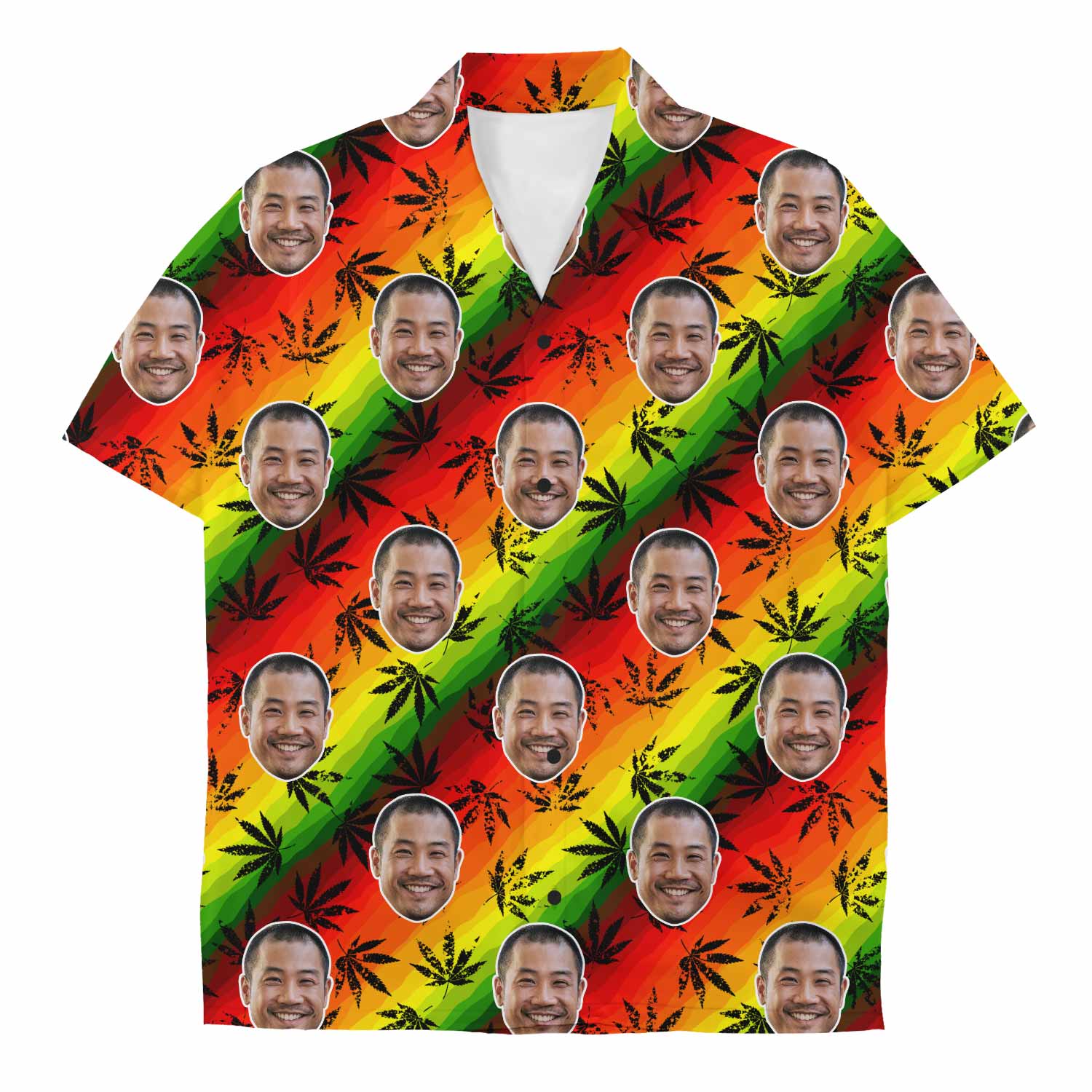 Weed Custom Hawaiian Shirt