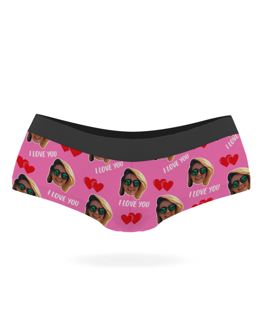 I Love You Pink Knickers