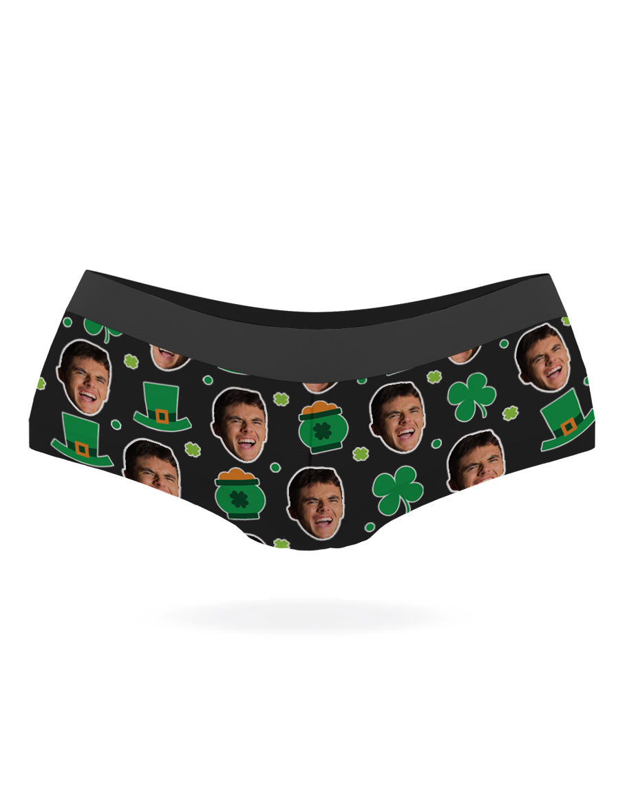 Shamrock Knickers With Face On